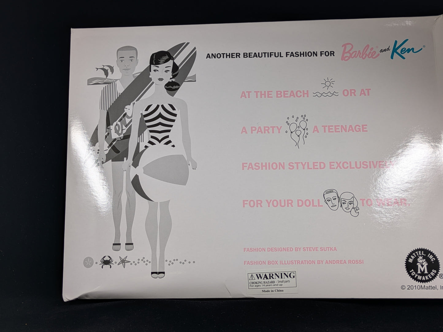 Ken Swim Gear - Ken Doll Gift Set #1735 - Designed by Steve Sutka