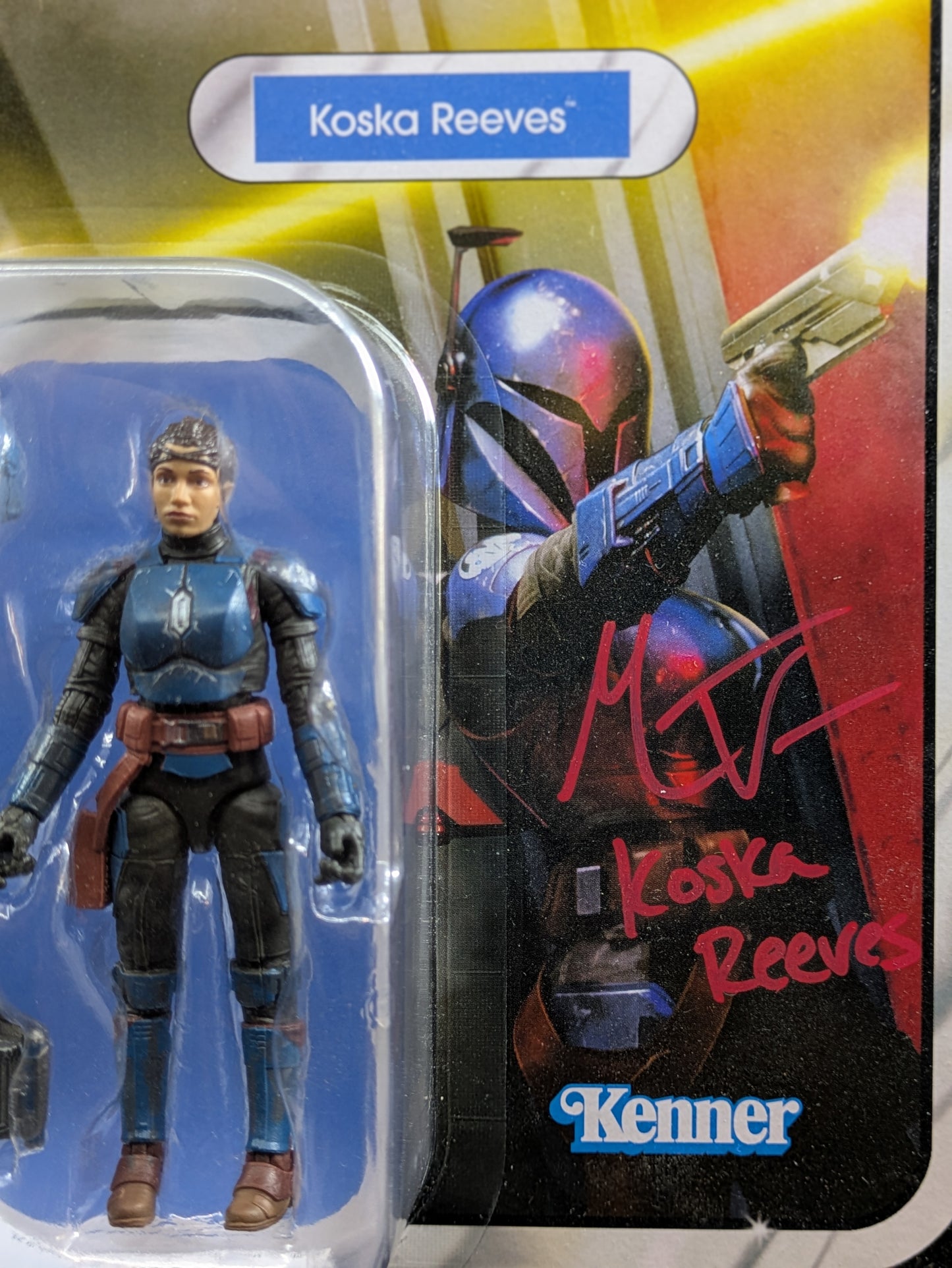 Koska Reeves - The Mandalorian Signed by Mercedes Vernado