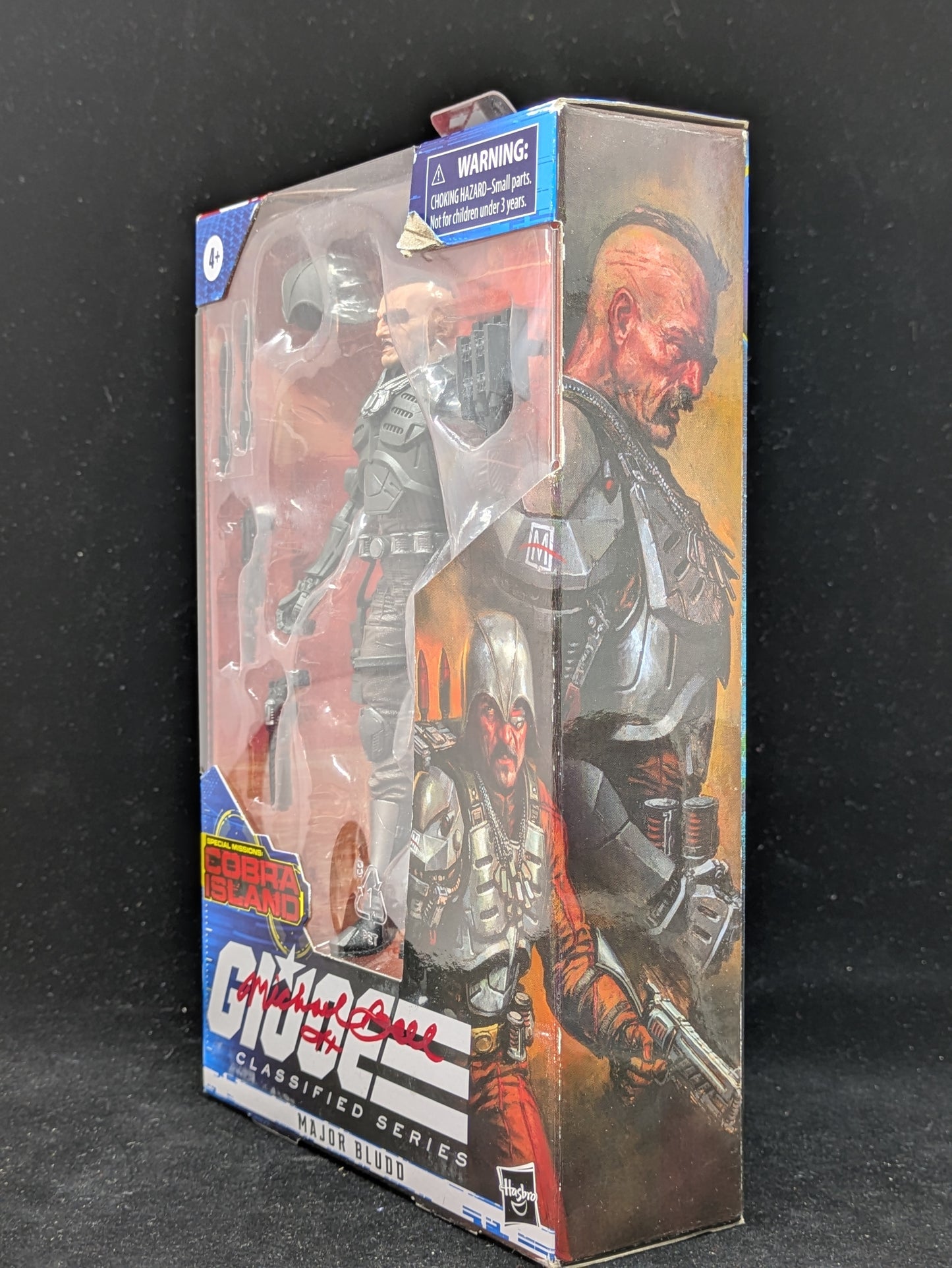 Major Bludd - Special Mission: Cobra Island - # 27 - Autographed by Michael Ball