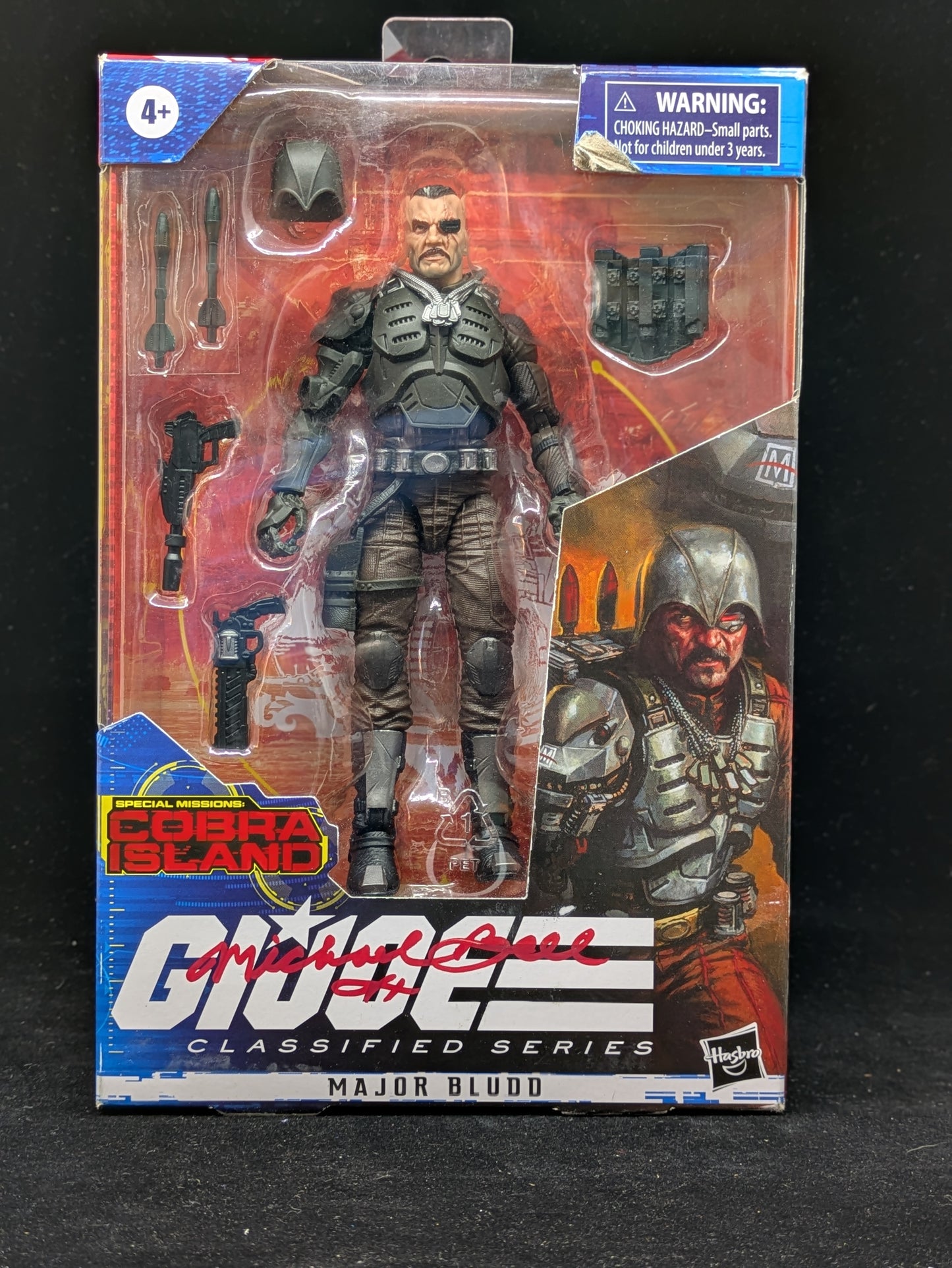 Major Bludd - Special Mission: Cobra Island - # 27 - Autographed by Michael Ball