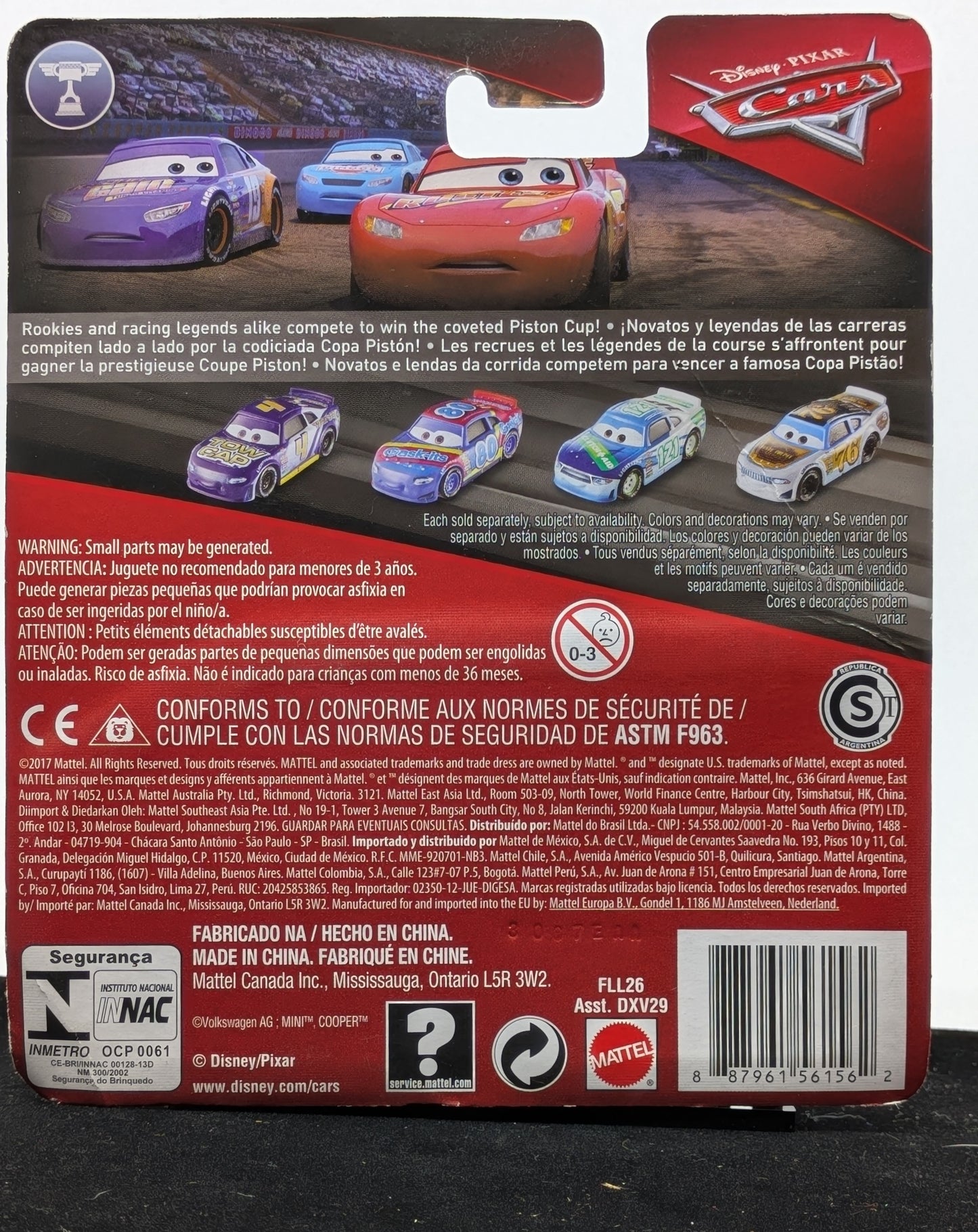 Markus Krankzler - Pixar Cars - Piston Cup Racers