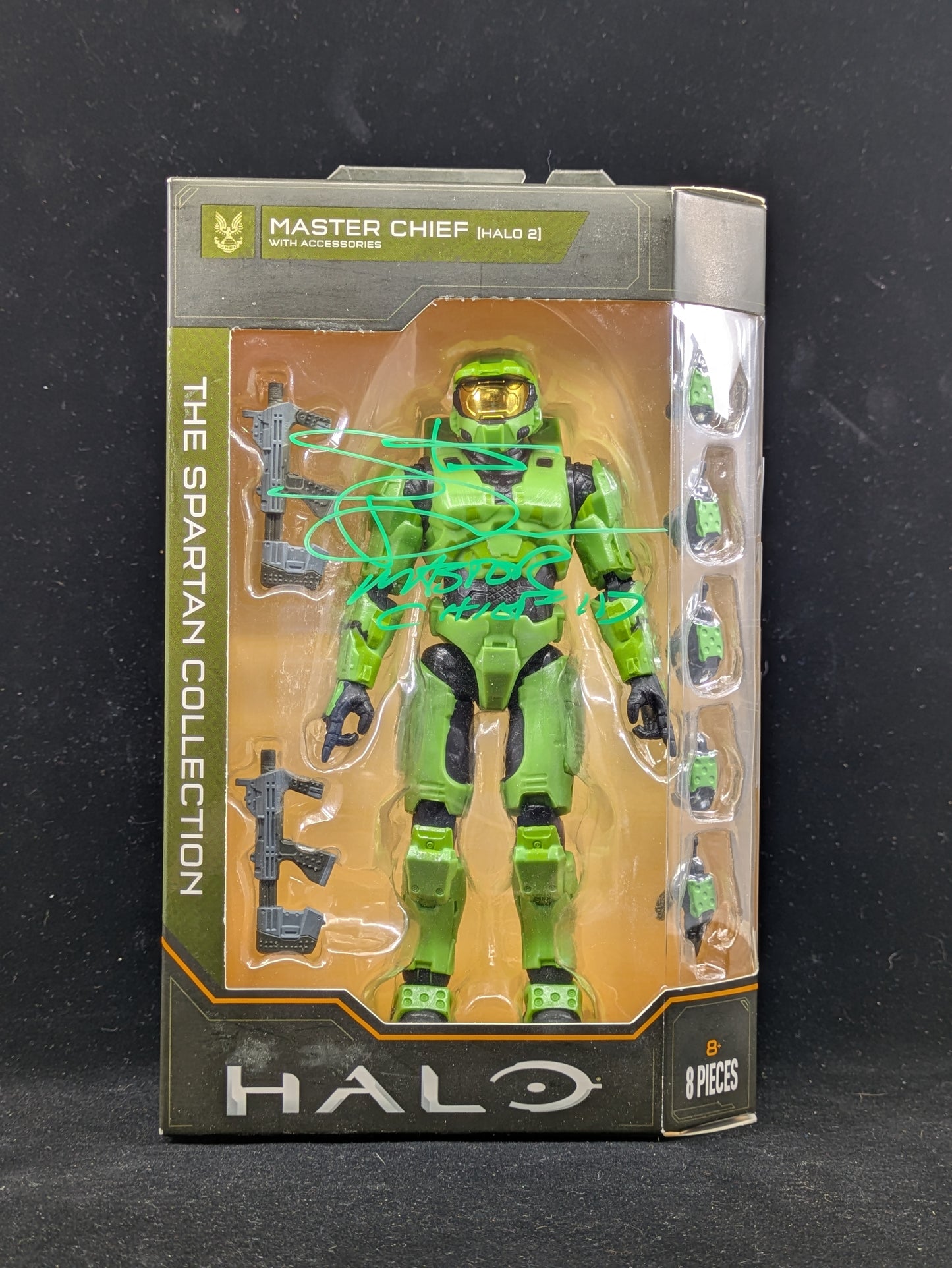 Master Chief with Accessories - The Spartan Collection - Autographed by Steve Downes