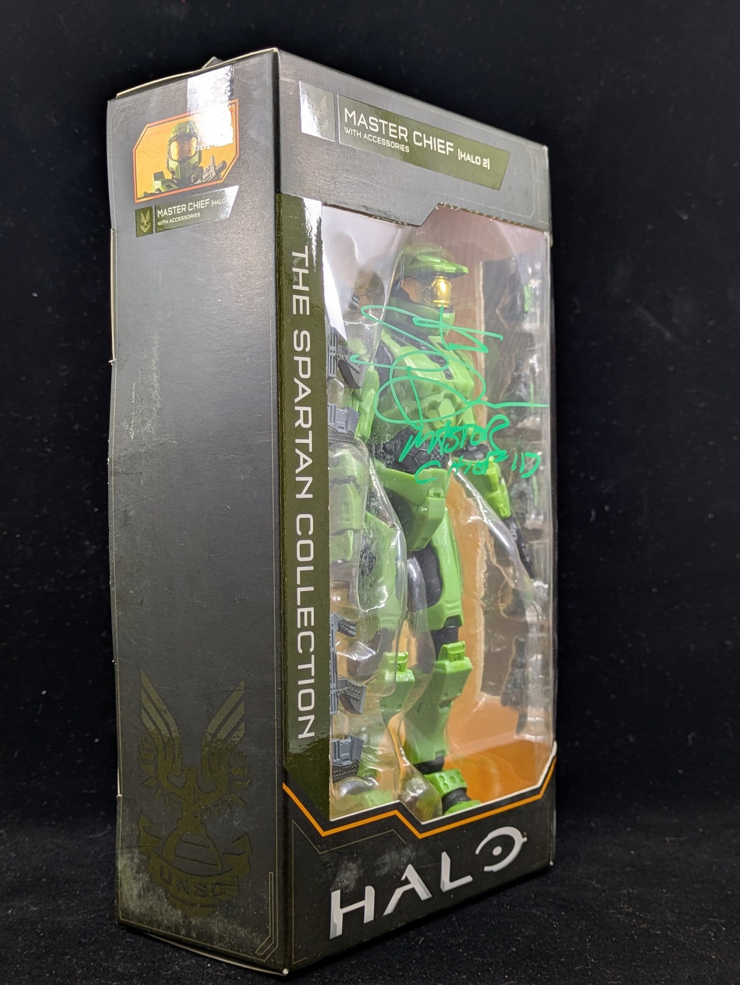Master Chief with Accessories - The Spartan Collection - Autographed by Steve Downes