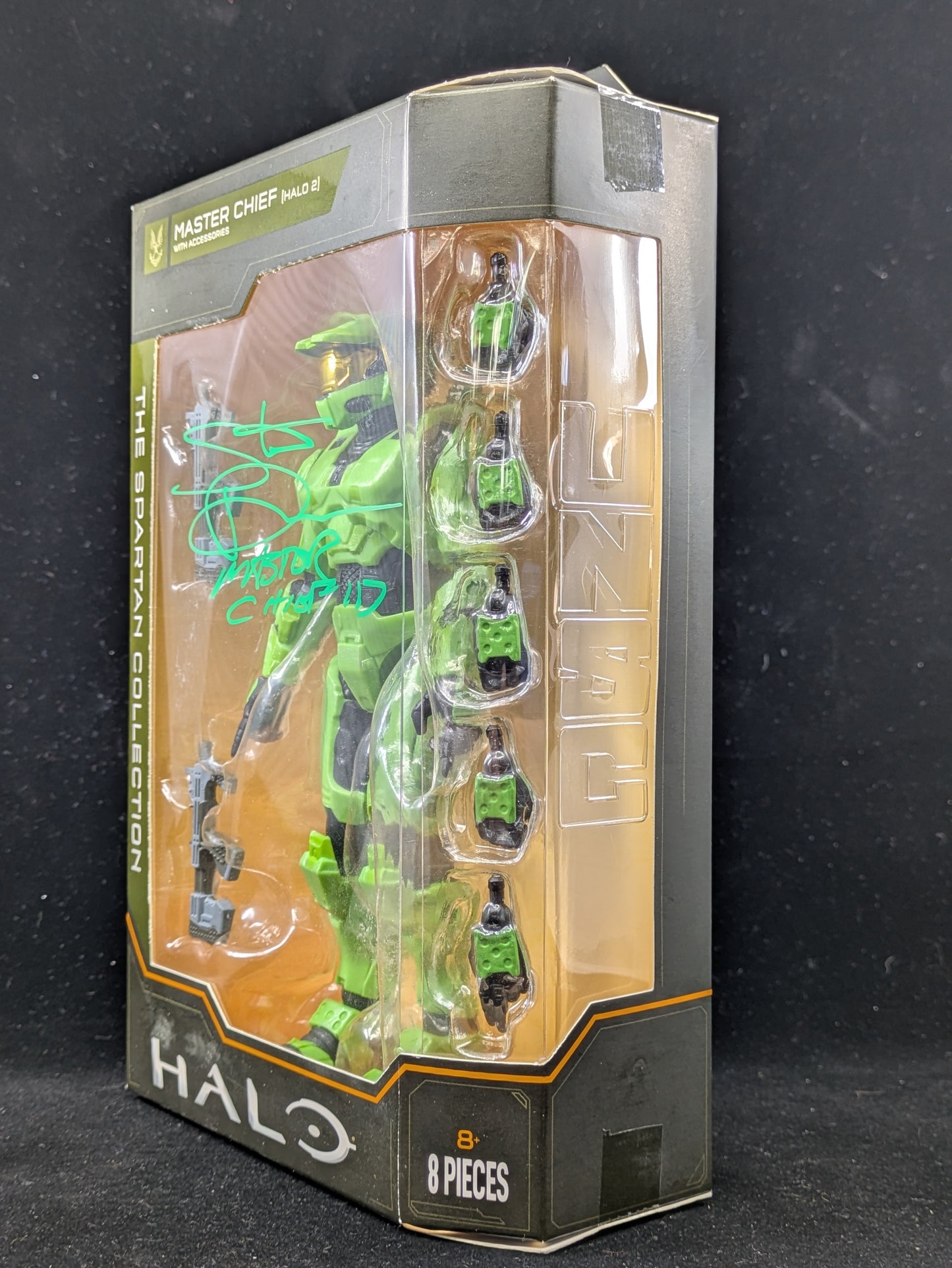 Master Chief with Accessories - The Spartan Collection - Autographed by Steve Downes