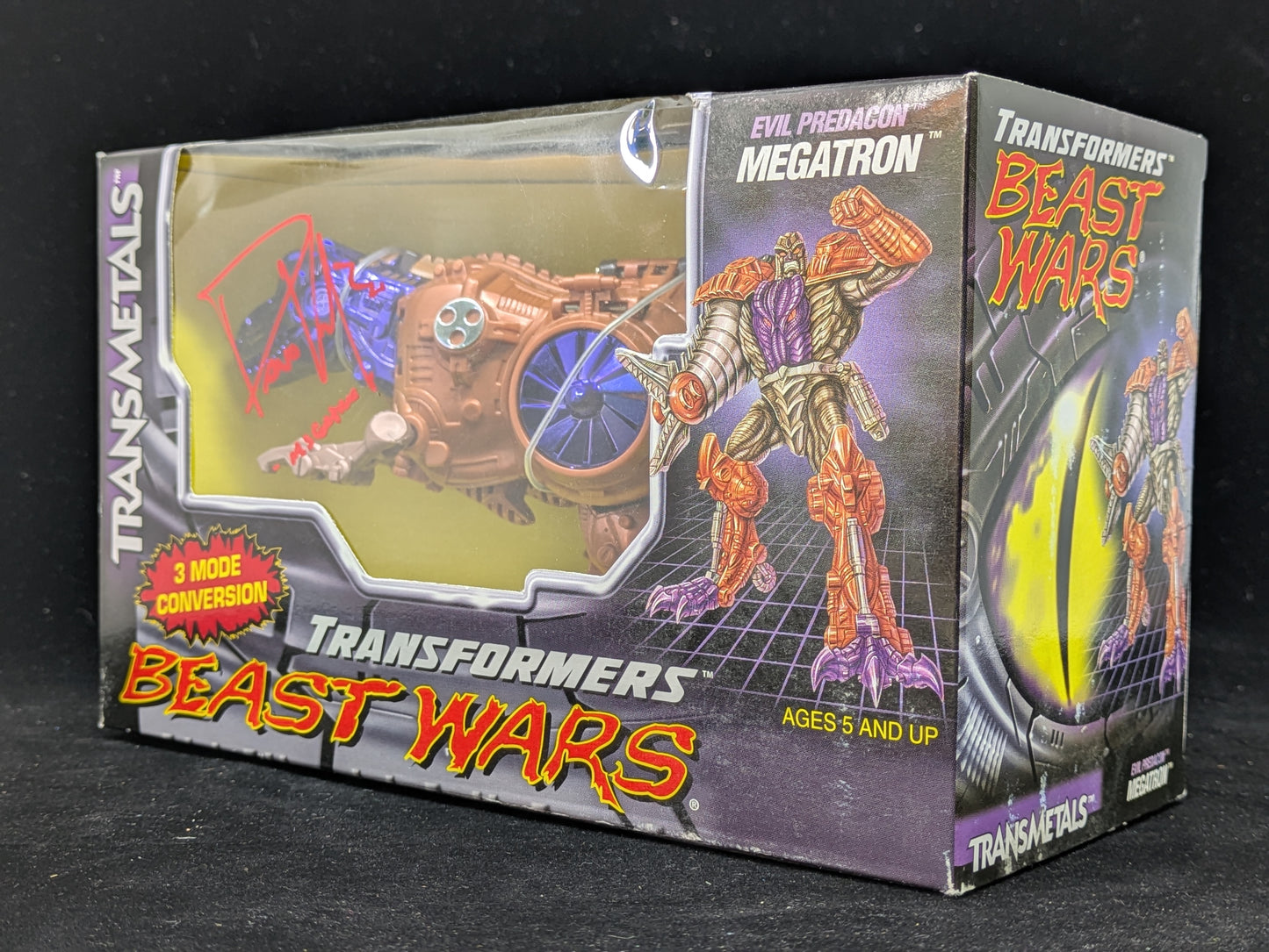 Megatron - Transformers Beast Wars - Signed by David Kaye