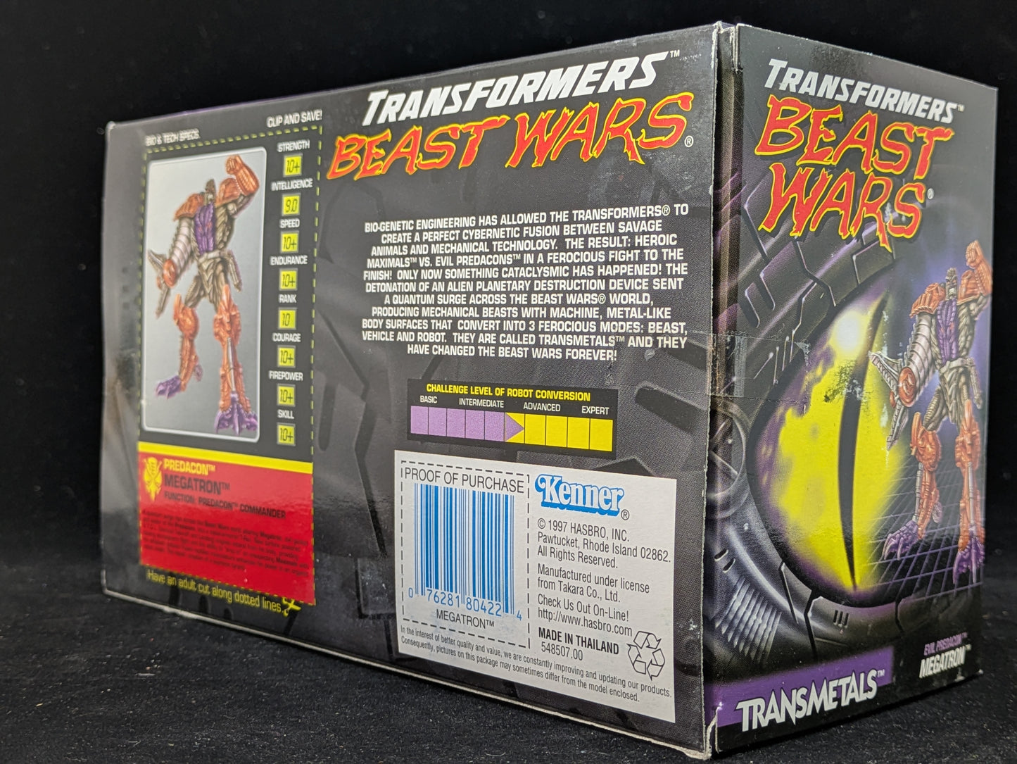 Megatron - Transformers Beast Wars - Signed by David Kaye