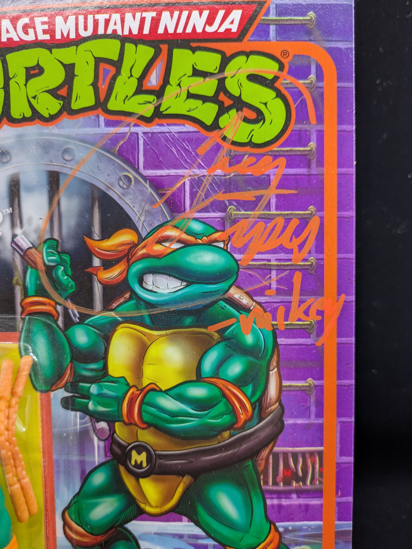 Michelangelo - signed by Kevin Eastman