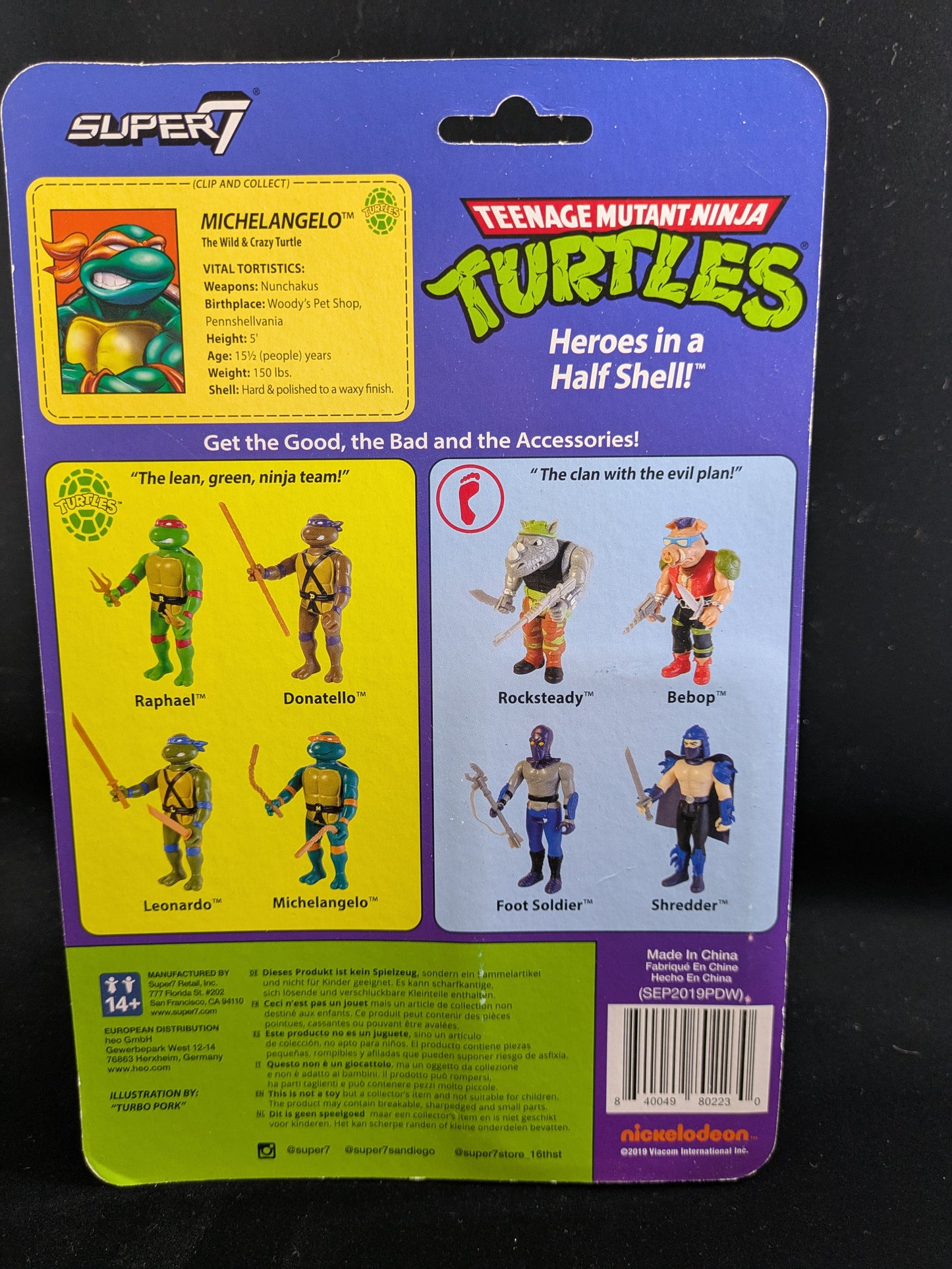 Michelangelo - signed by Kevin Eastman