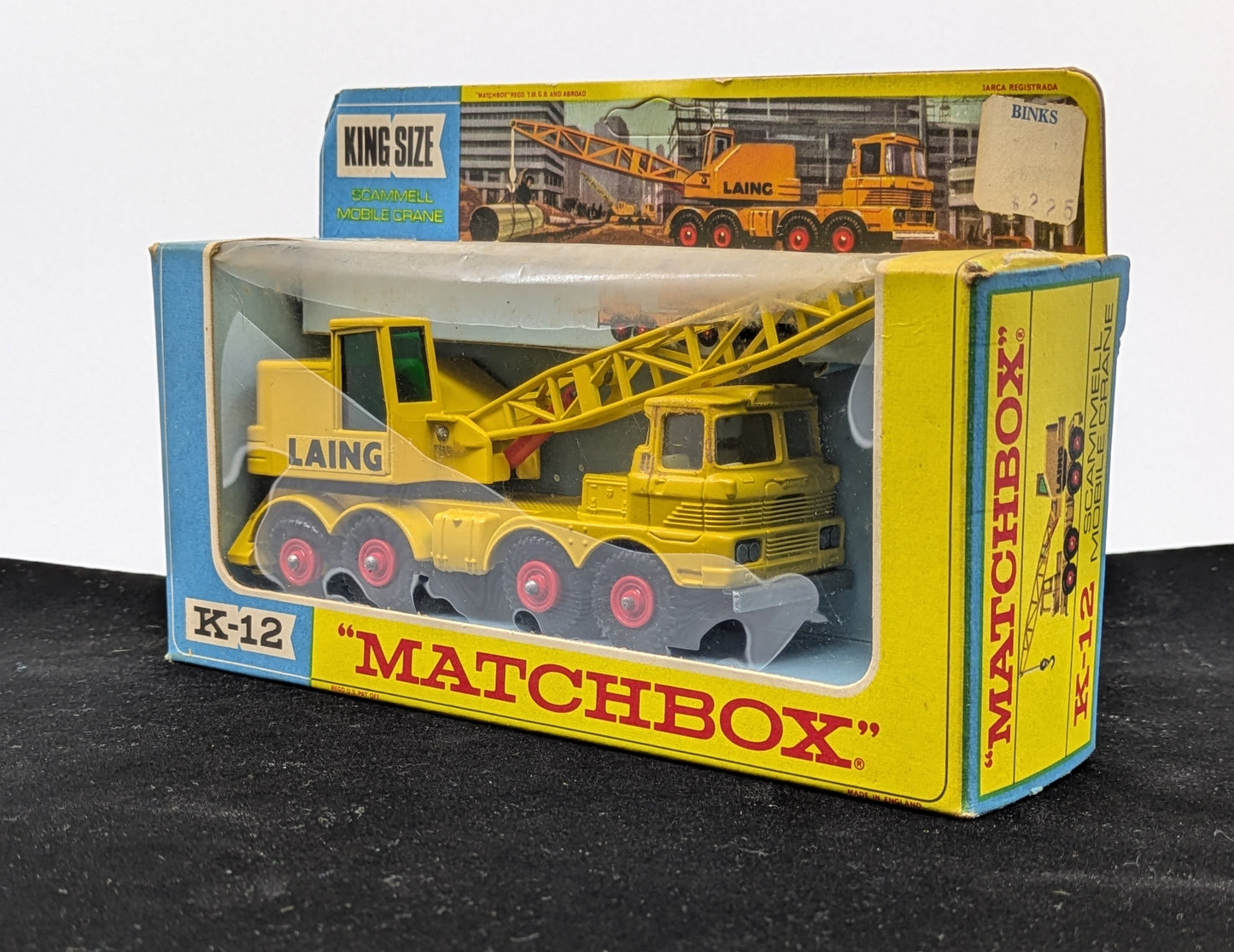 Scammell Mobile Crane - Matchbox K-12