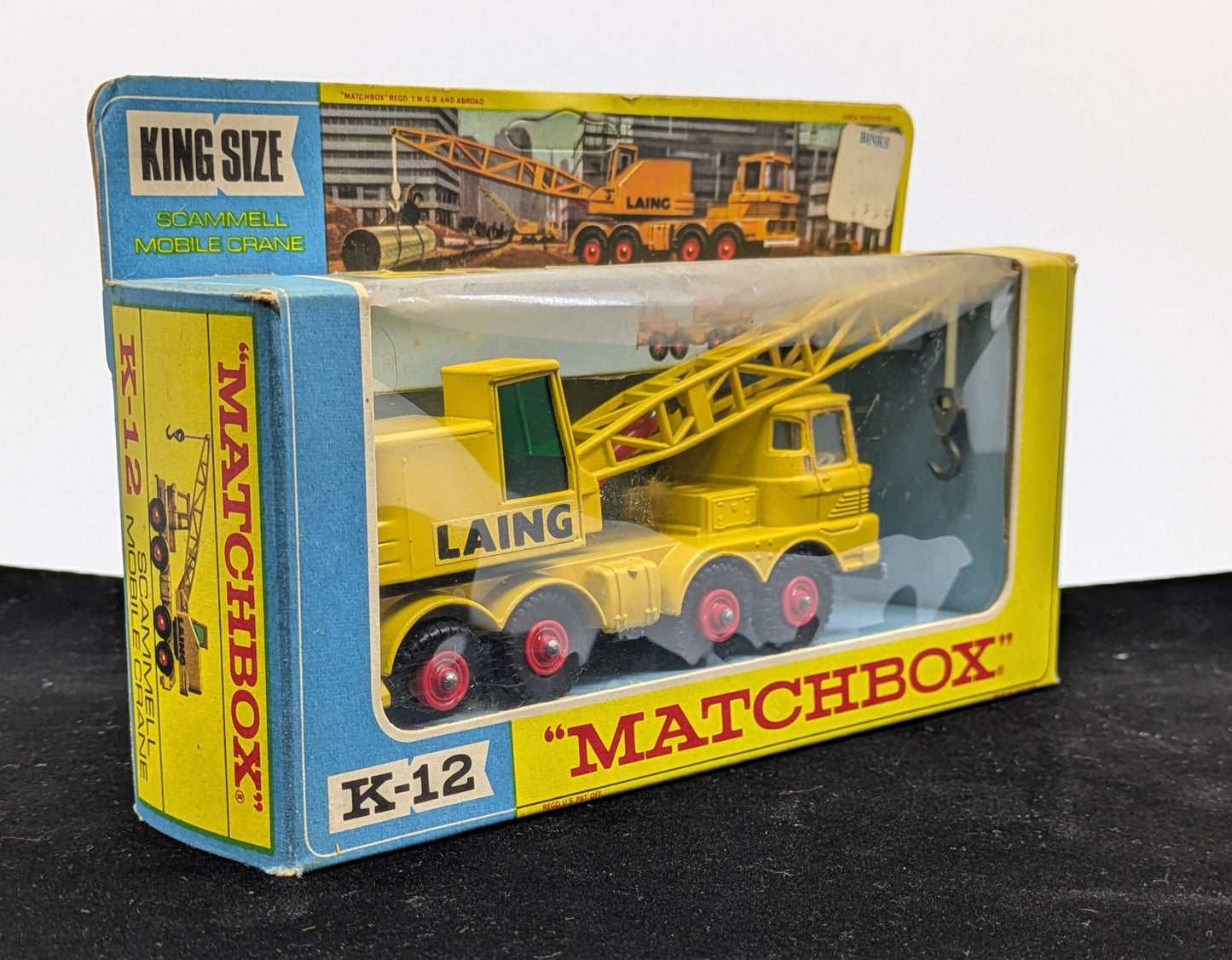 Scammell Mobile Crane - Matchbox K-12
