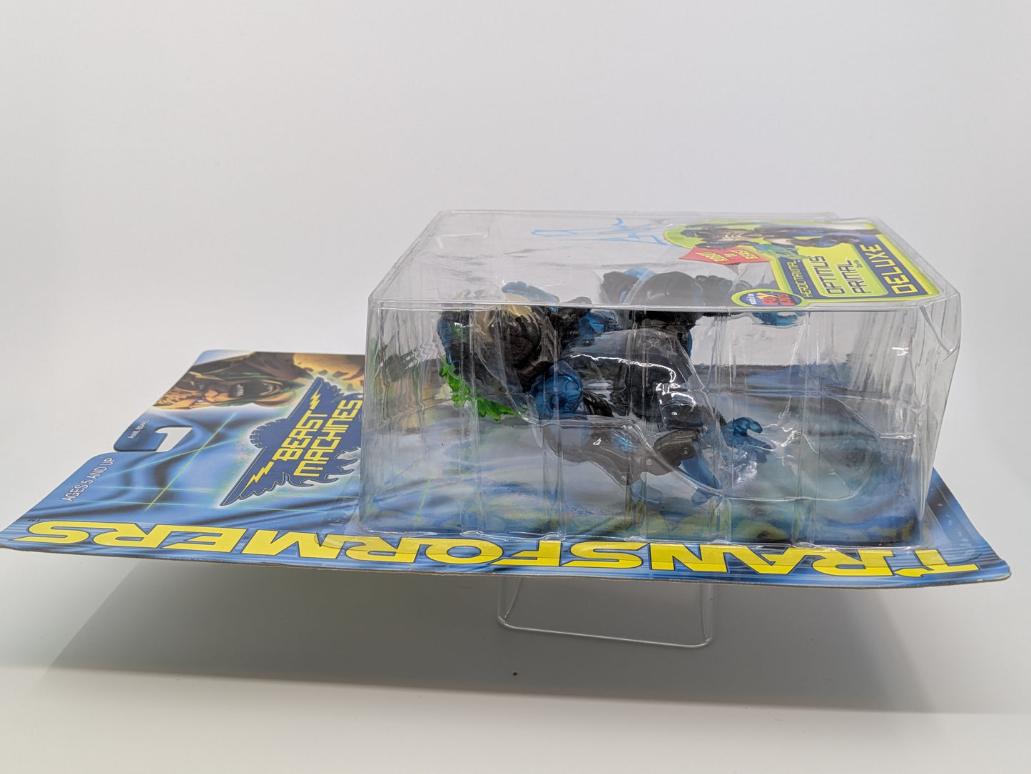 Optimus Primal Deluxe- Transformers Beast Machines - Signed by Garry Chalk