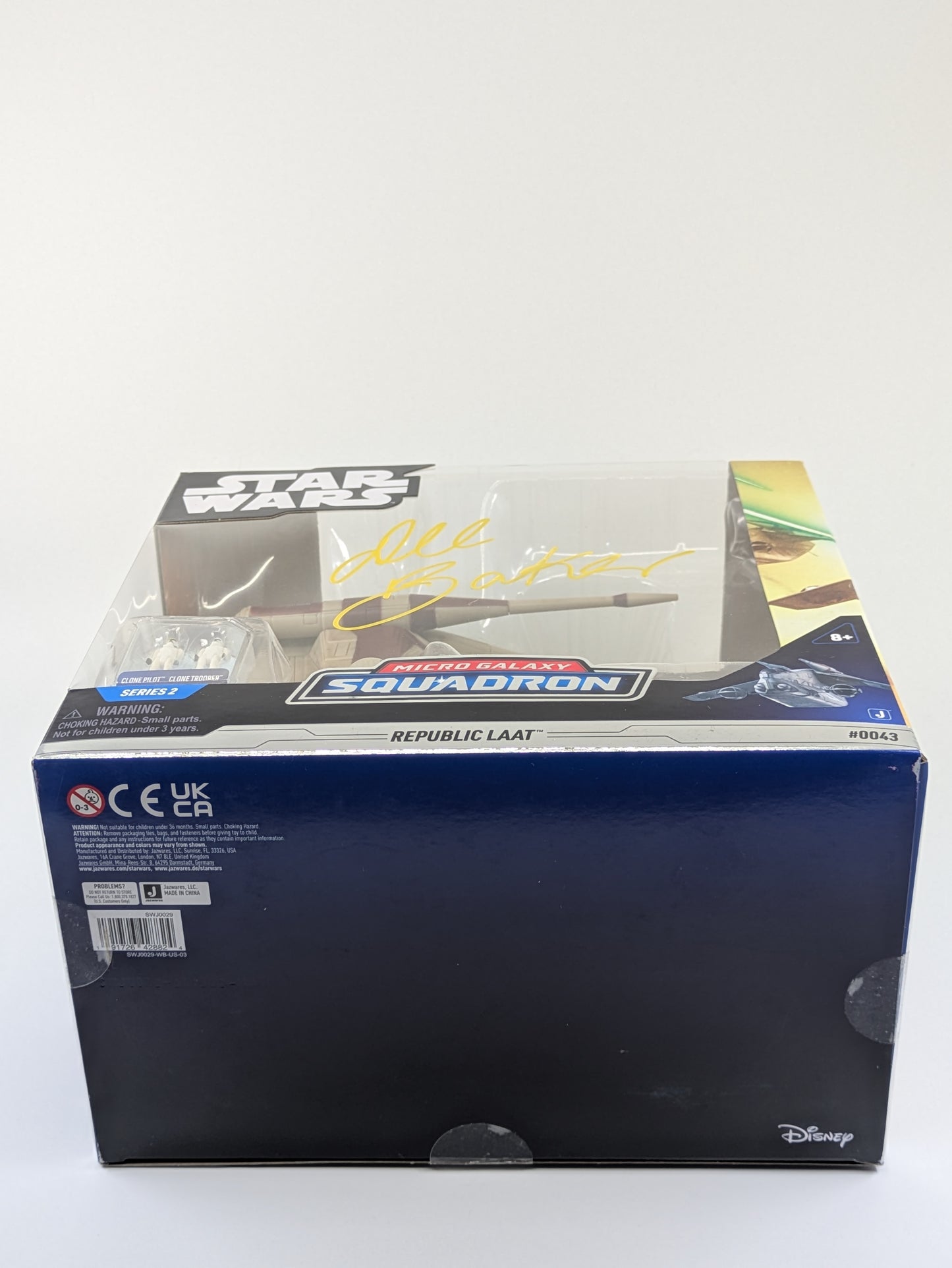 Republic Laat - Micro Galaxy Squadron - Signed by Dee Baker