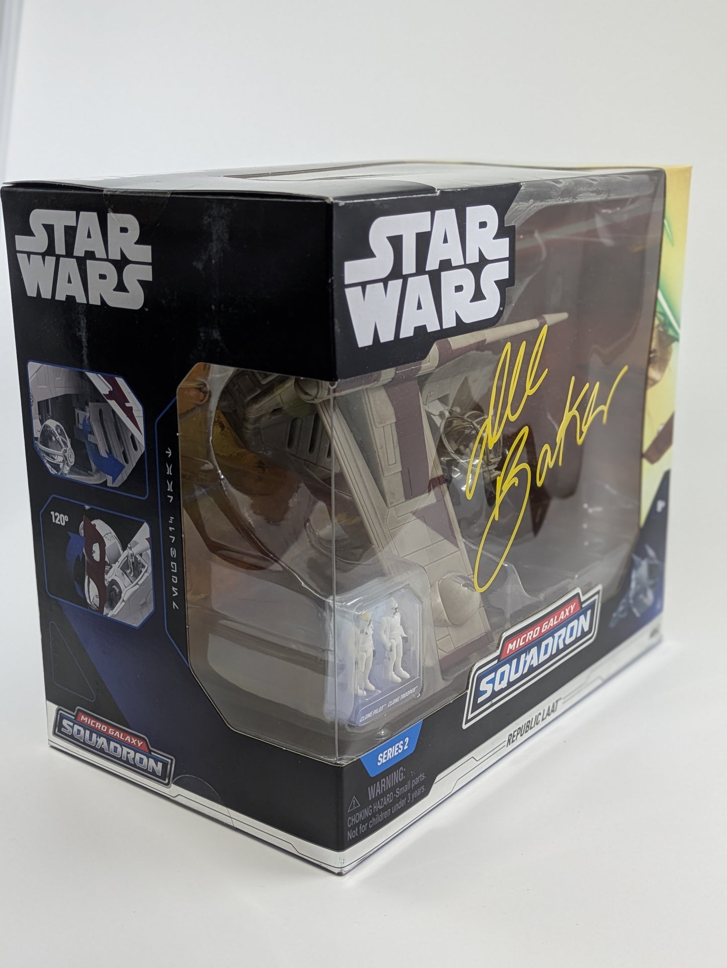 Republic Laat - Micro Galaxy Squadron - Signed by Dee Baker