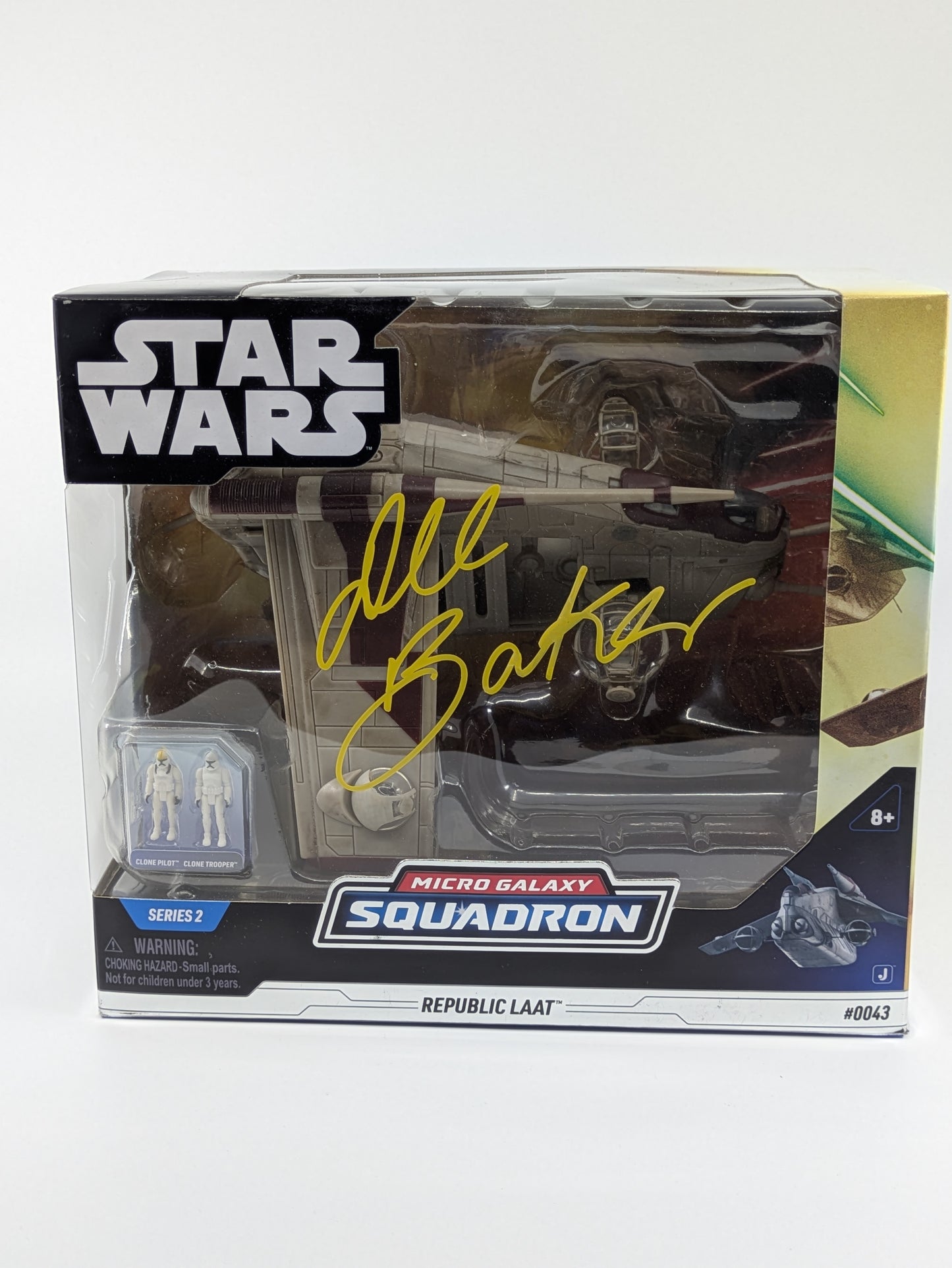 Republic Laat - Micro Galaxy Squadron - Signed by Dee Baker