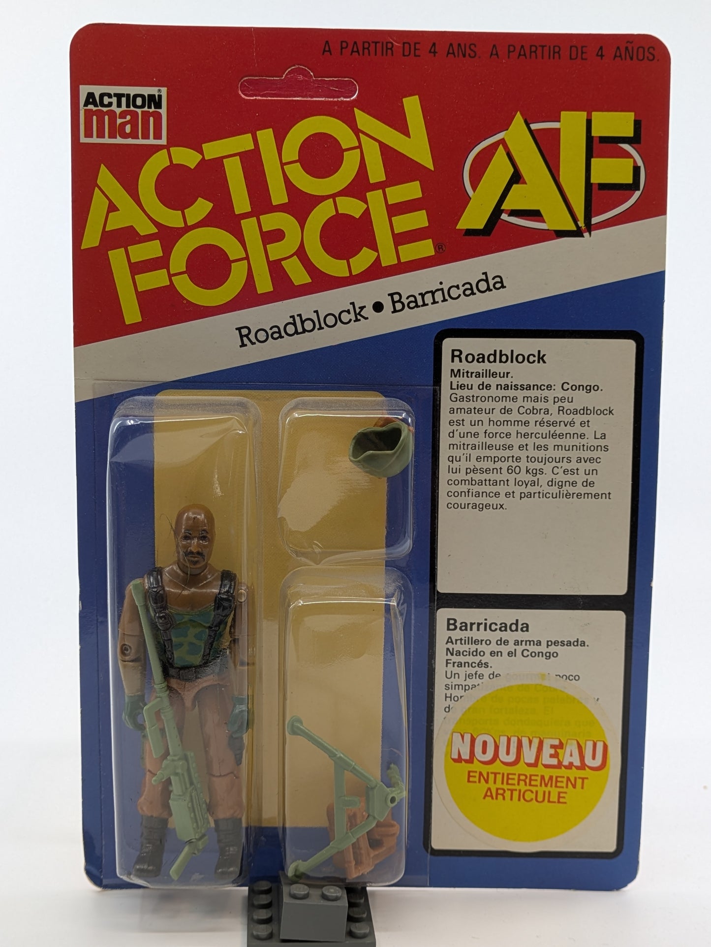 Roadblock - Action Force - Unpunched - French