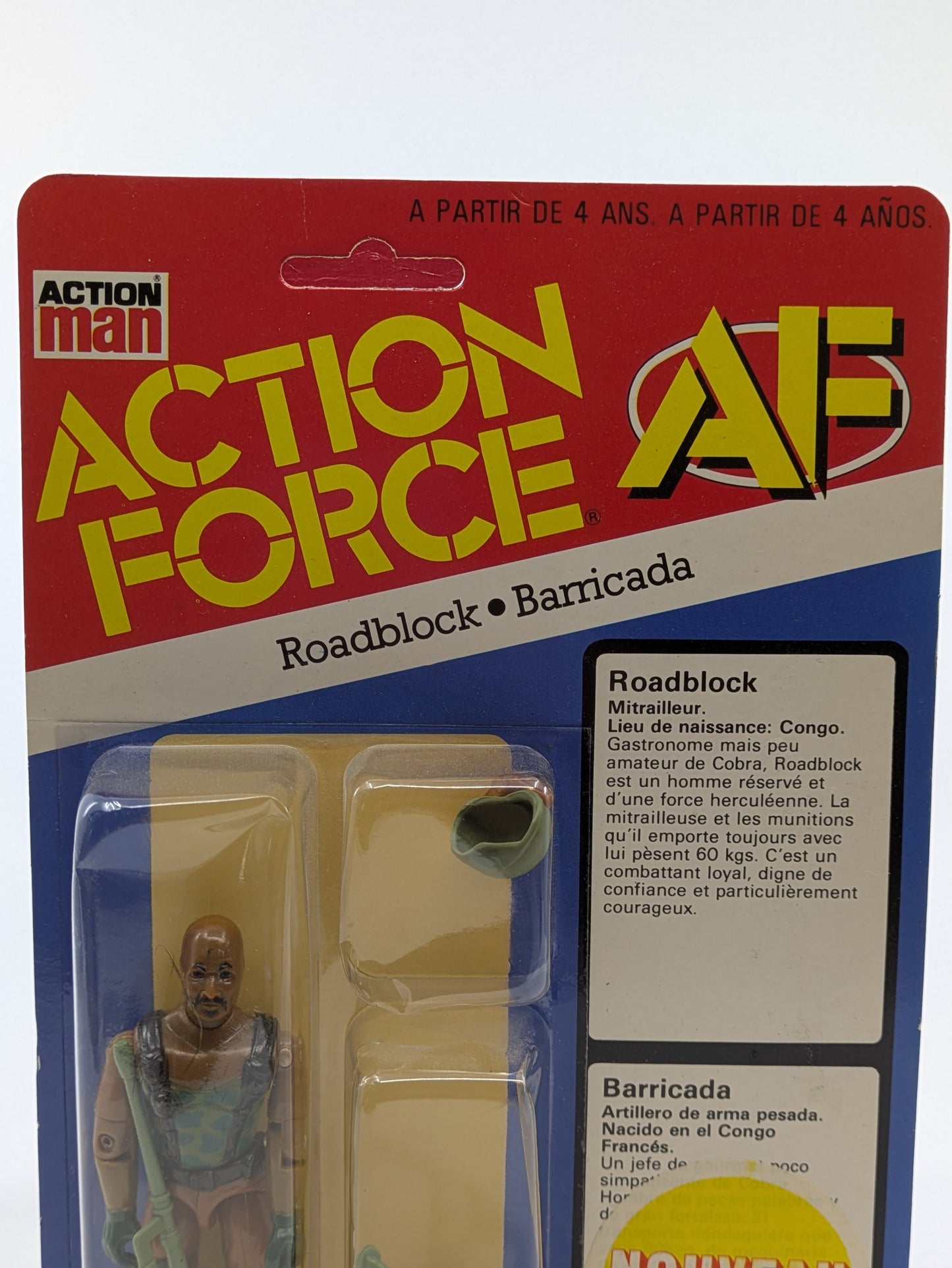 Roadblock - Action Force - Unpunched - French
