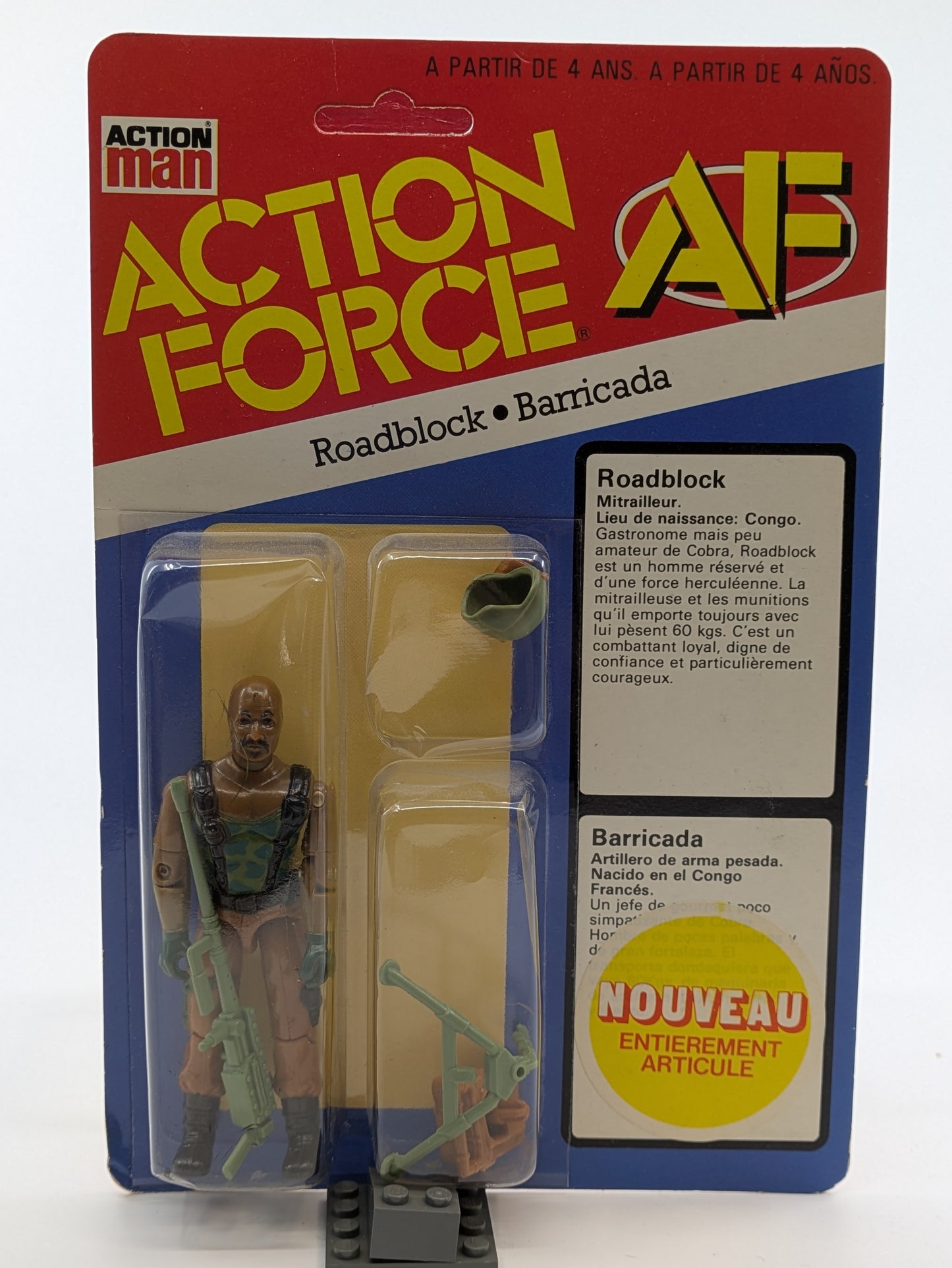 Roadblock - Action Force - Unpunched - French