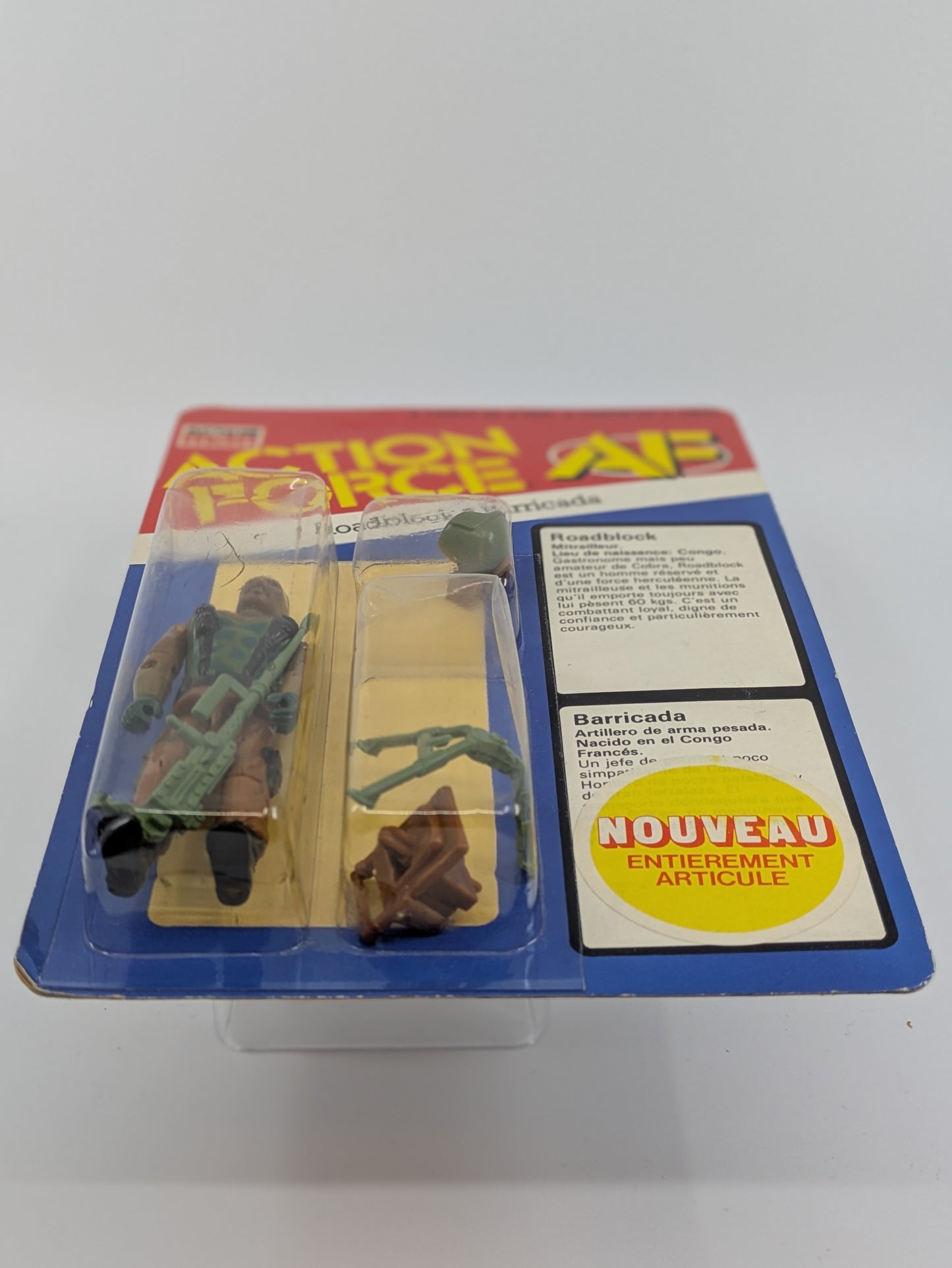 Roadblock - Action Force - Unpunched - French