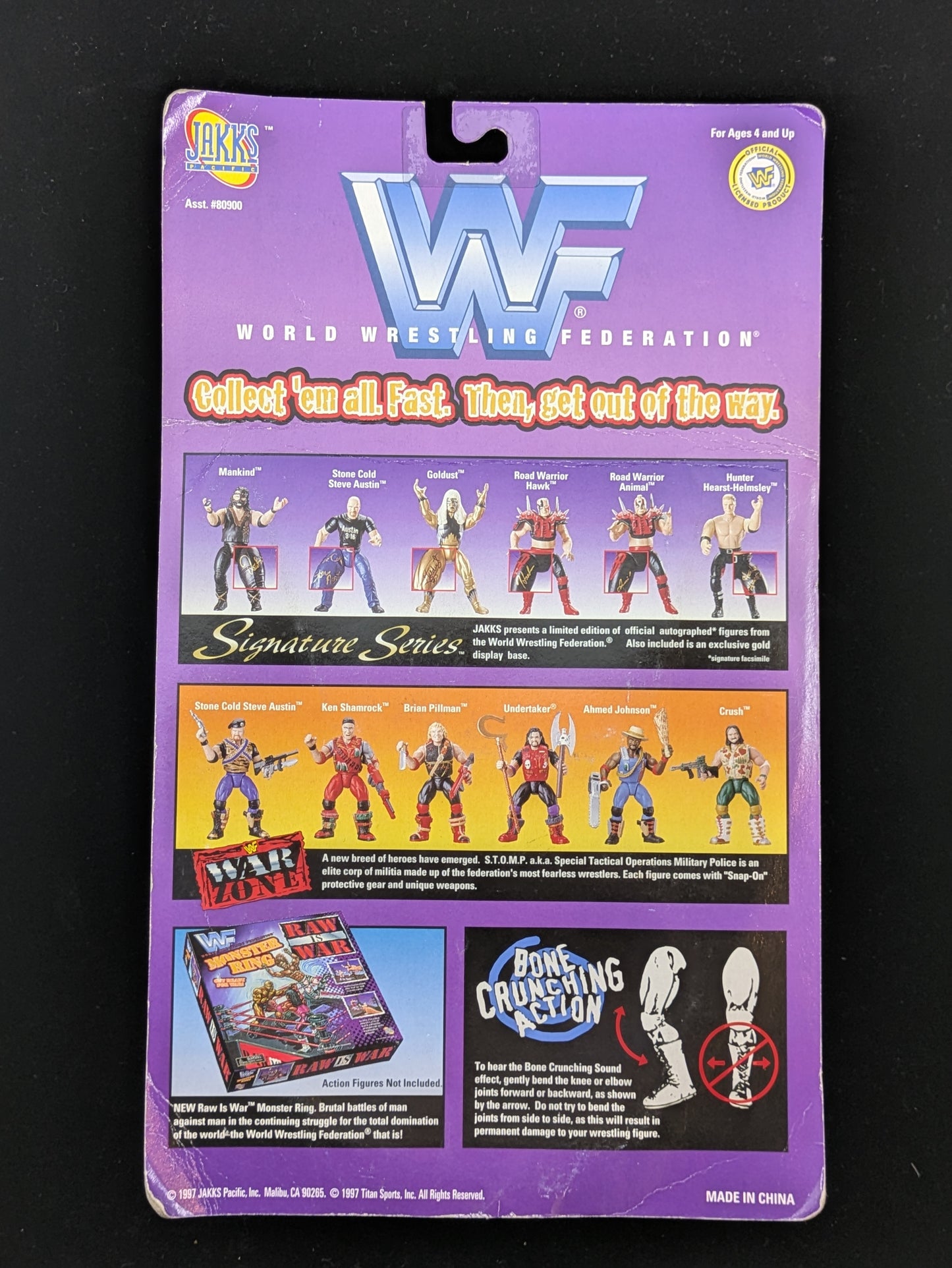 Road Warrior Hawk - WWF Signature Series - Autographed