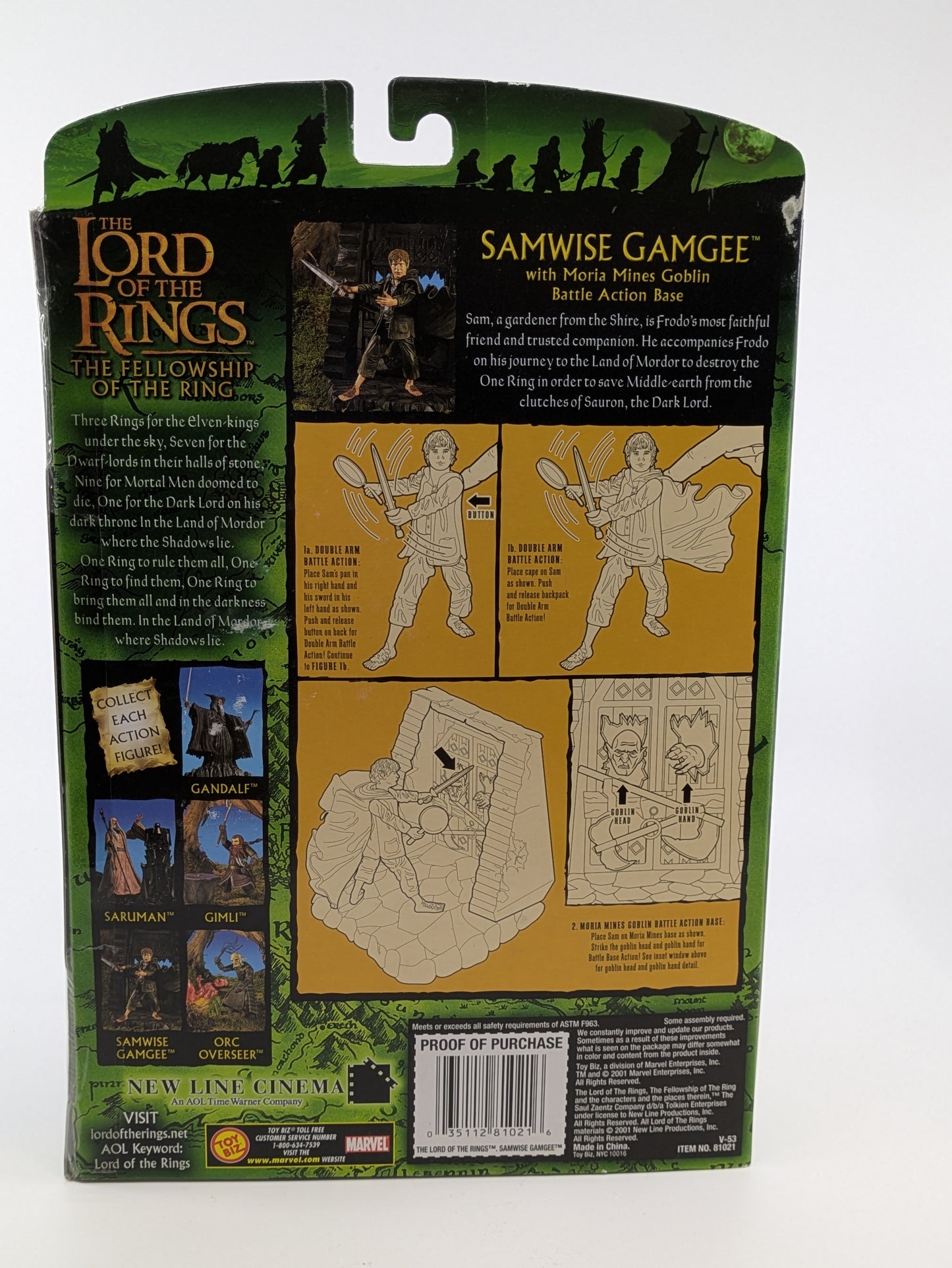 Samwise Gamgee - Signed By Sean Astin