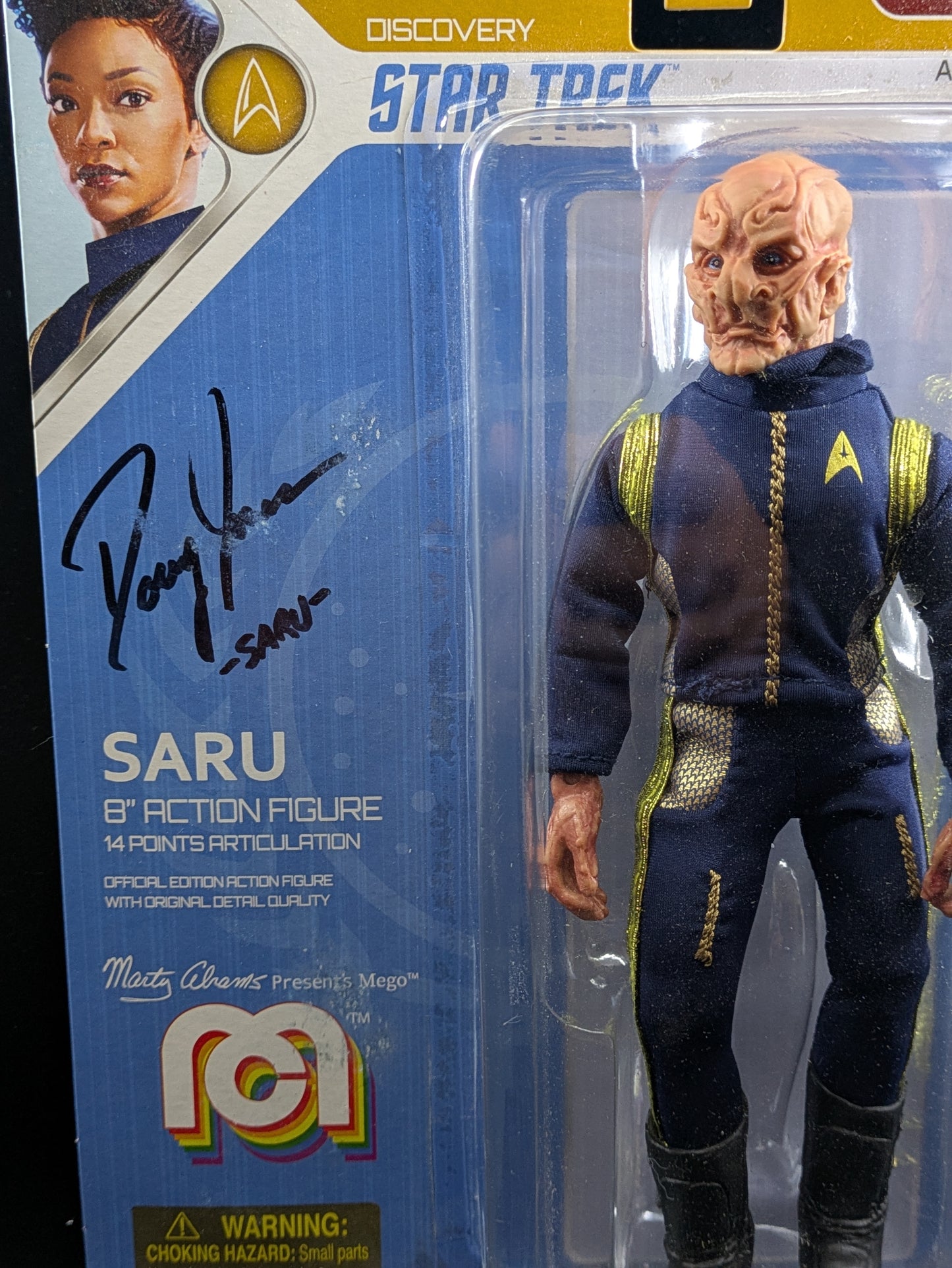 Saru - 8 inch - Signed by Doug Jones