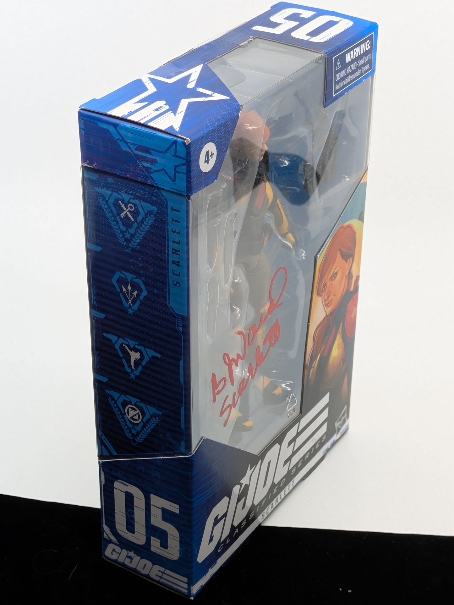 Scarlett- GI Joe Classified Series - Signed by BJ Ward