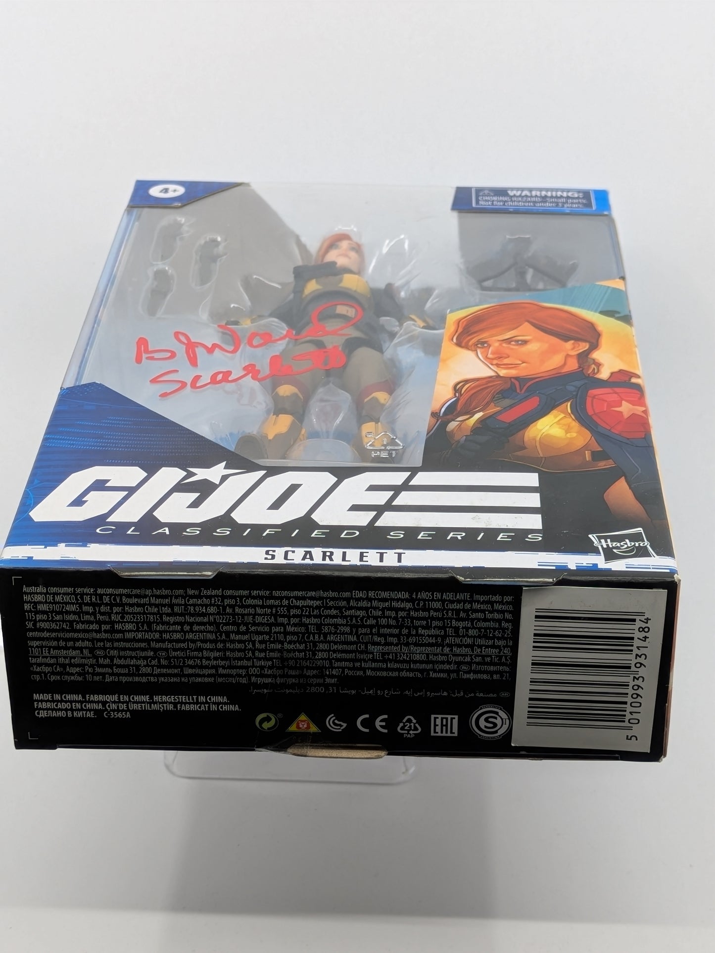 Scarlett- GI Joe Classified Series - Signed by BJ Ward