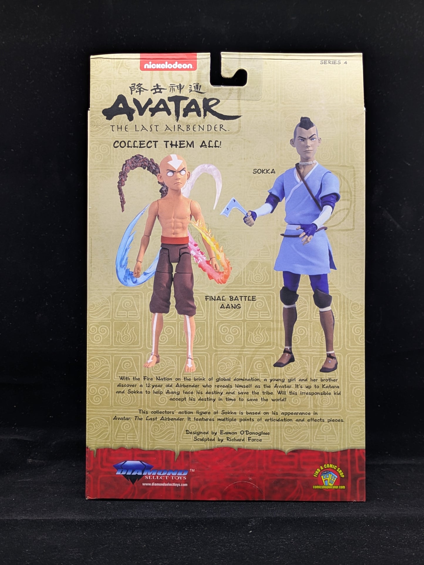Sokka Deluxe Action Figure - Signed by Jack DeSena- Avatar the Last Airbender