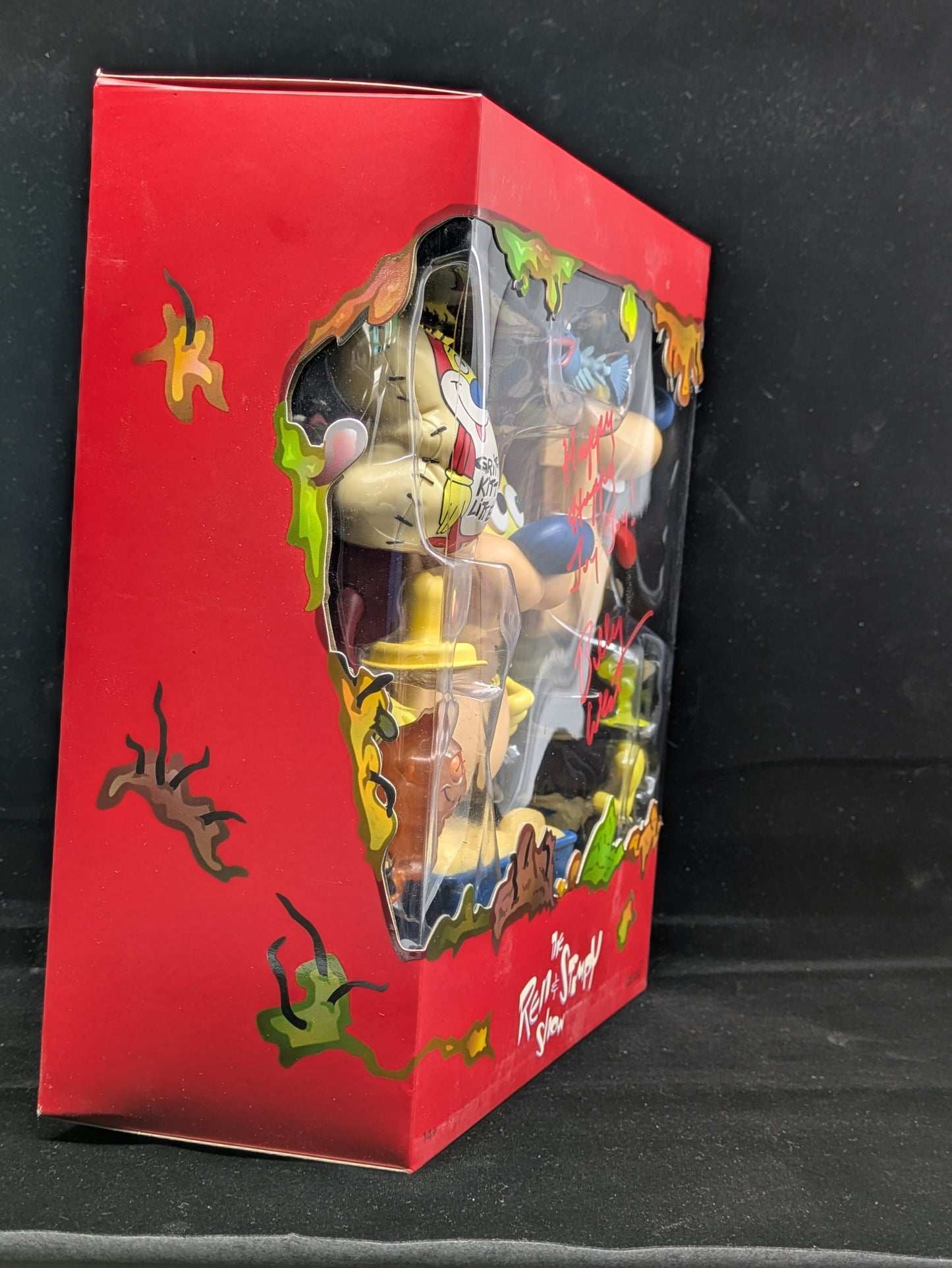 Stimpy - 7 inch- Signed by Buddy West