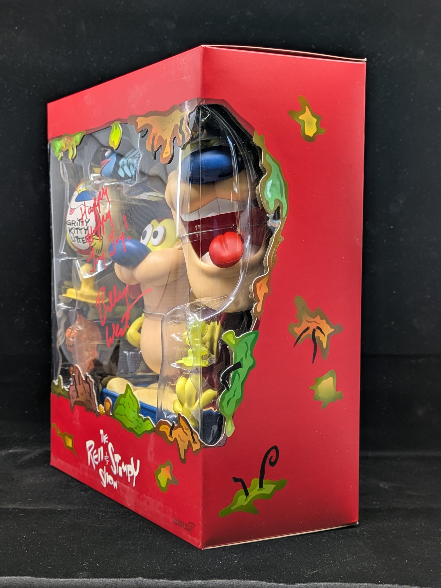 Stimpy - 7 inch- Signed by Buddy West