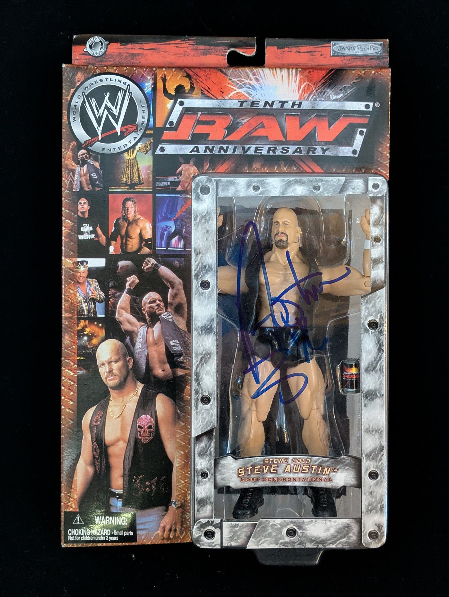 Stone Cold Steve Austin - Tenth Anniversary RAW - Autographed