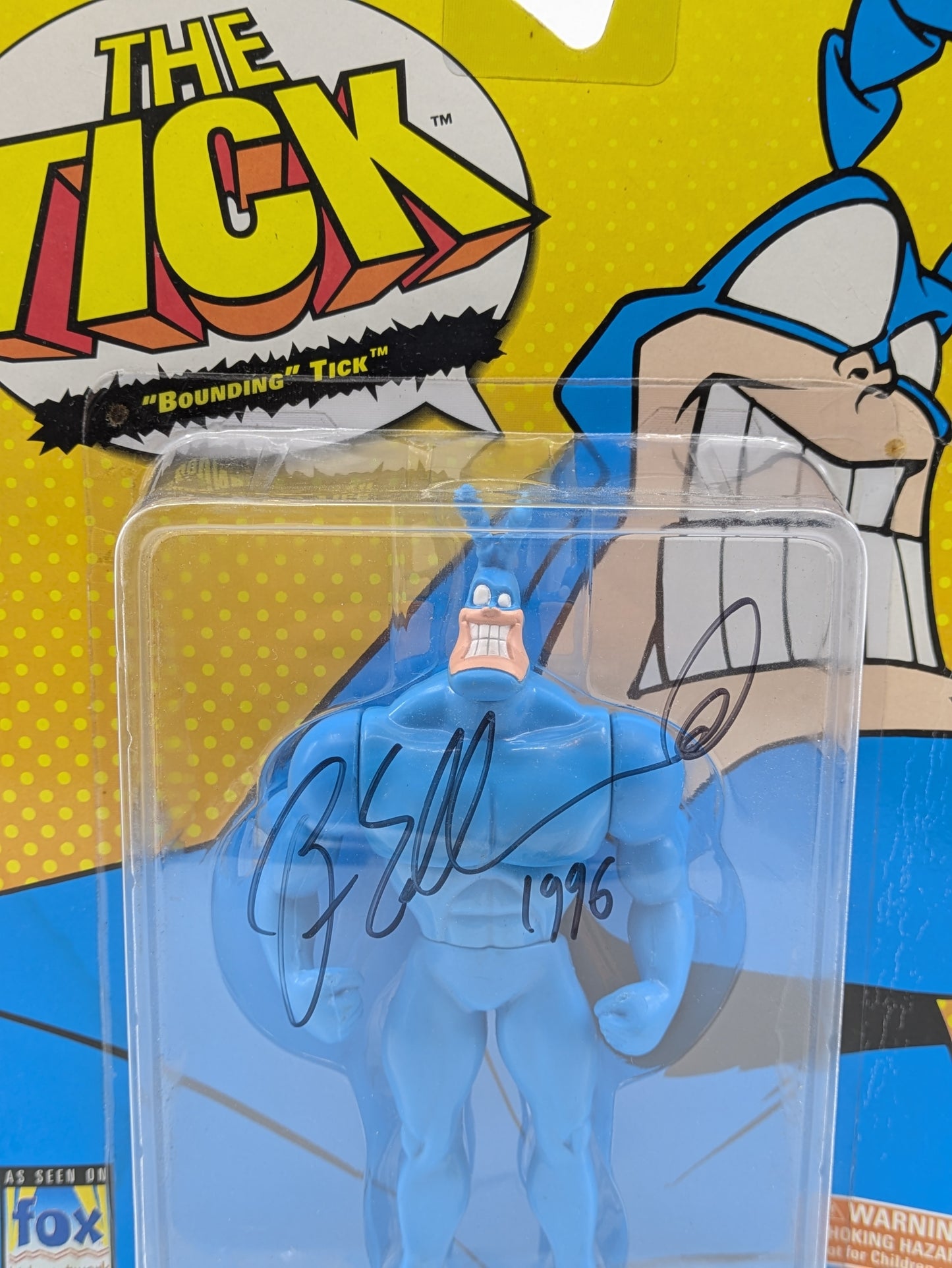 The Tick - "Bounding" Tick - Signed by Ben Edlund