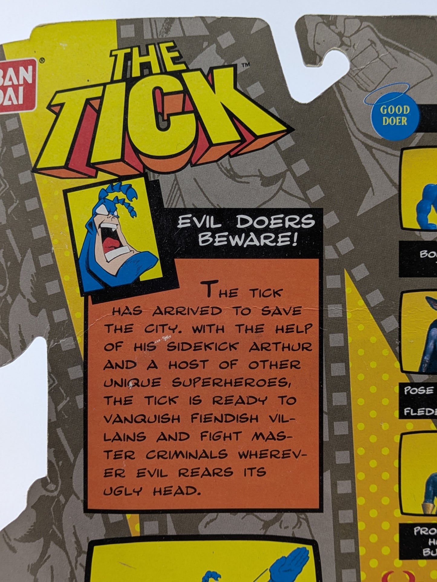 The Tick - "Bounding" Tick - Signed by Ben Edlund