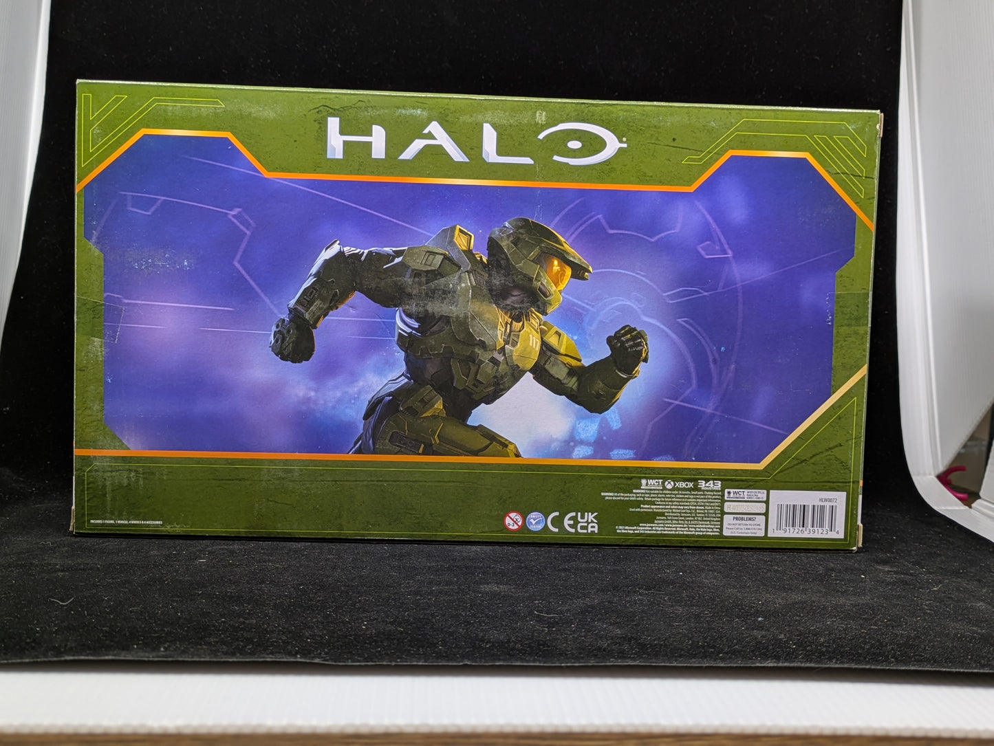 Warthog with Master Chief - Autographed by Steve Downes