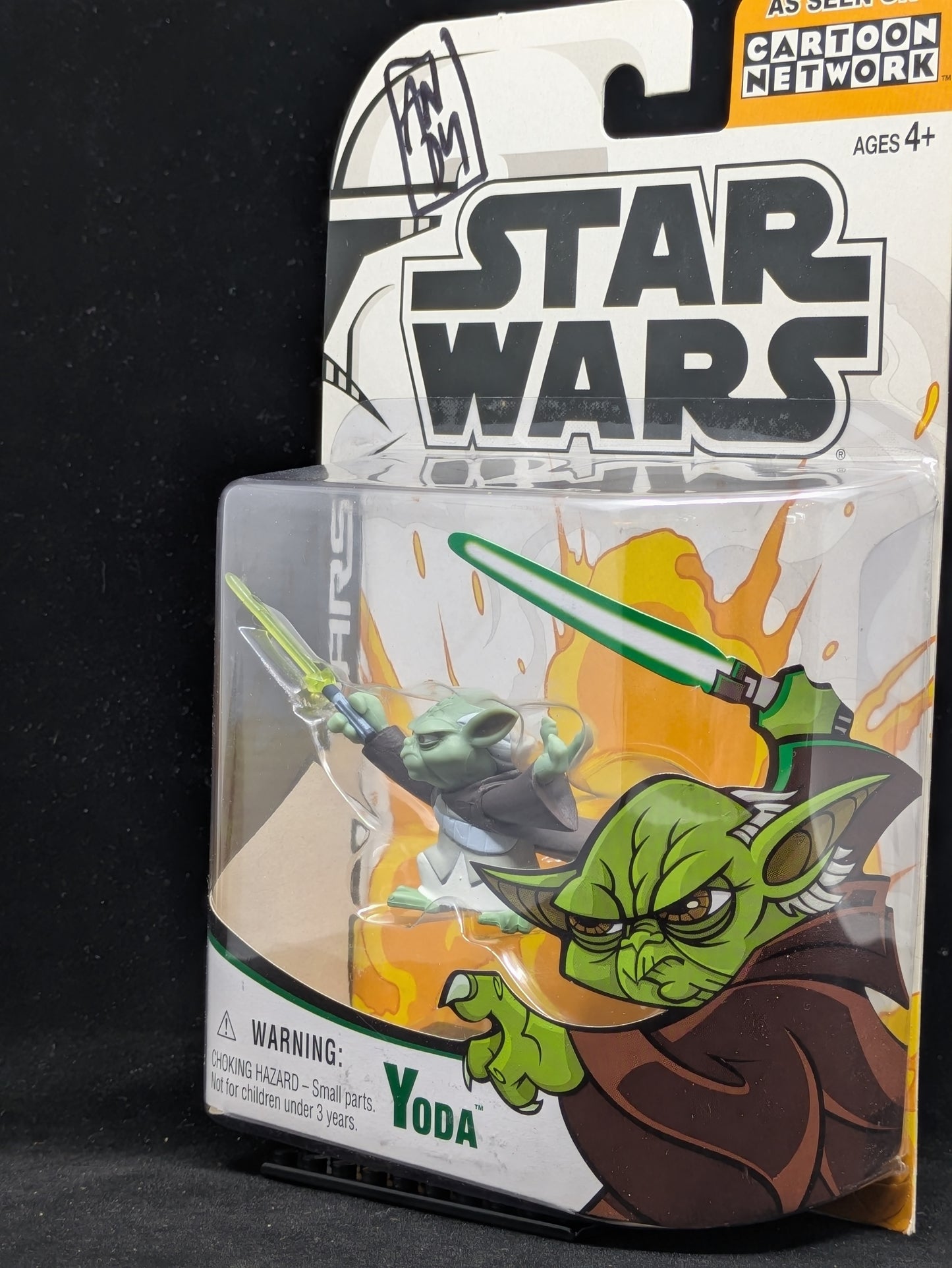Yoda - Cartoon Network - Autographed by Andy Suriano