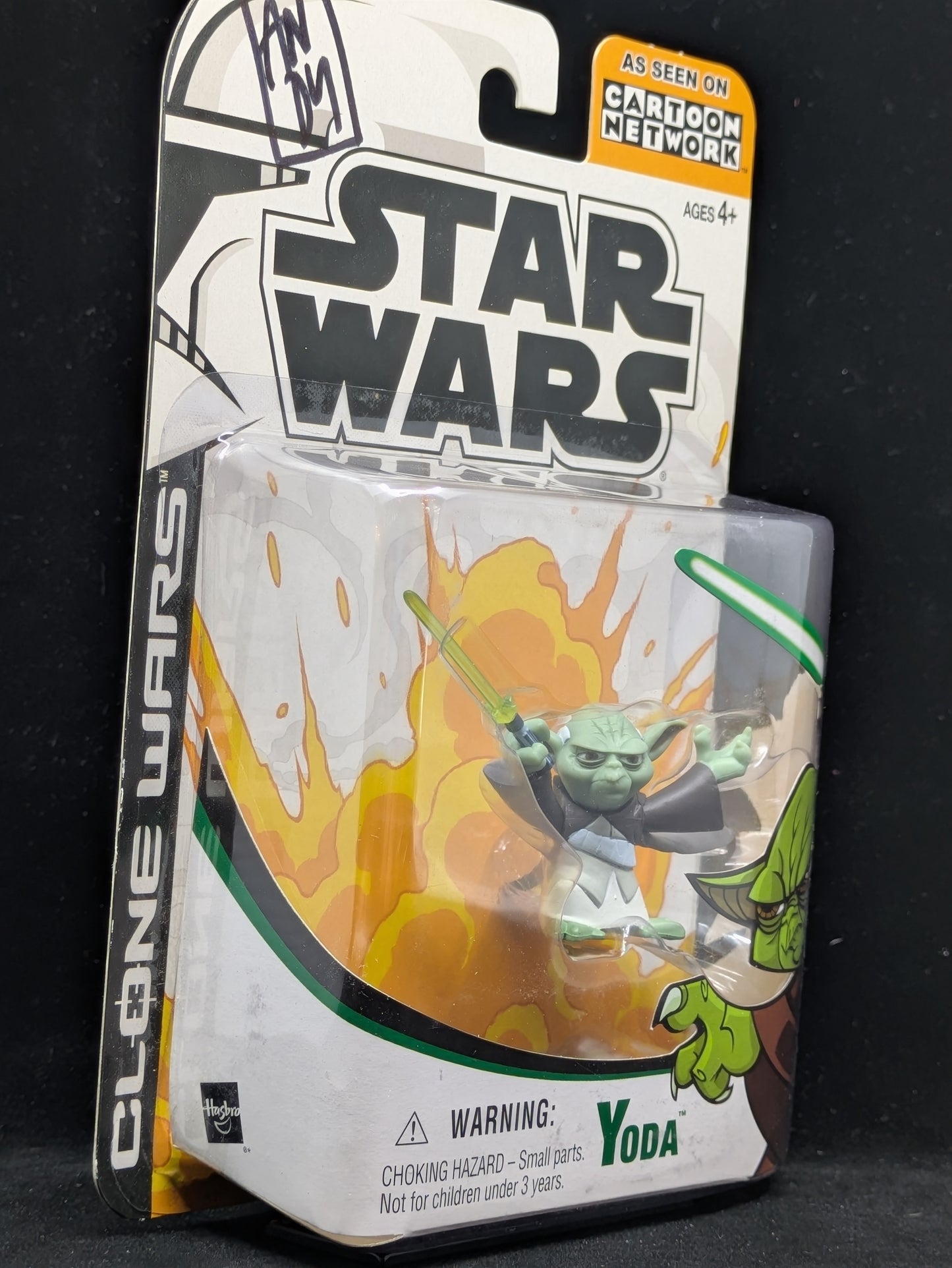 Yoda - Cartoon Network - Autographed by Andy Suriano