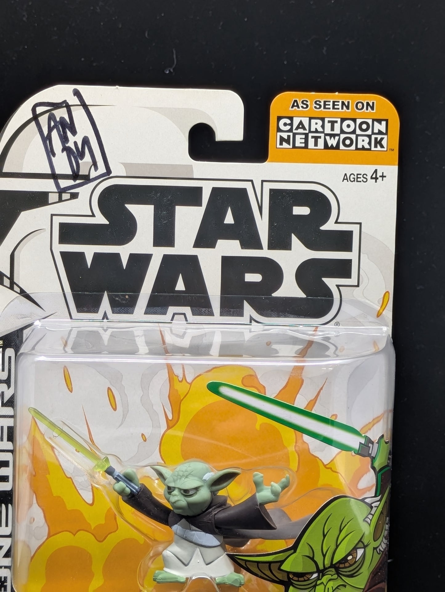 Yoda - Cartoon Network - Autographed by Andy Suriano