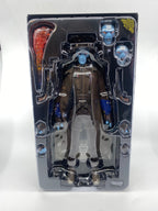 Action figure in packaging on a white background