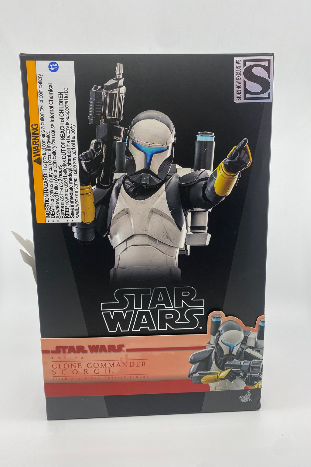 Star Wars Clone Commander Cody action figure packaging on a white background