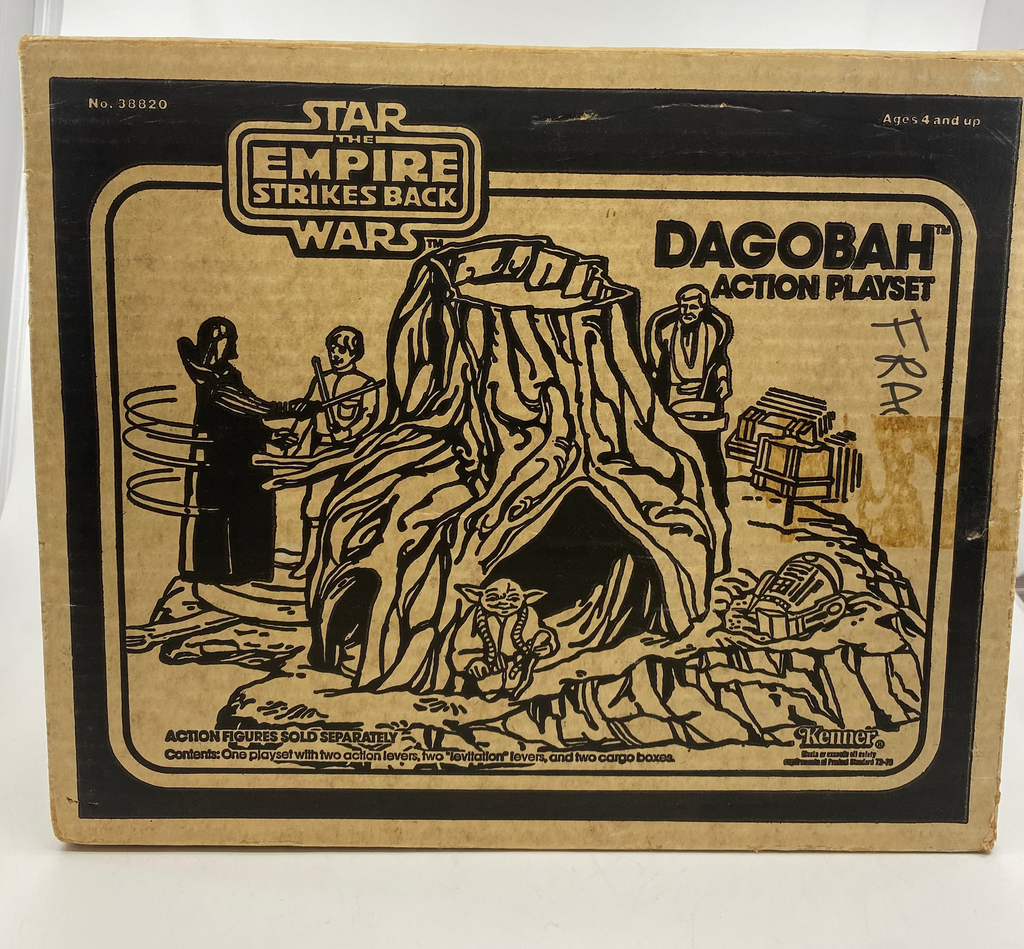 Box for a Star Wars Dagobah Action Playset on a white background