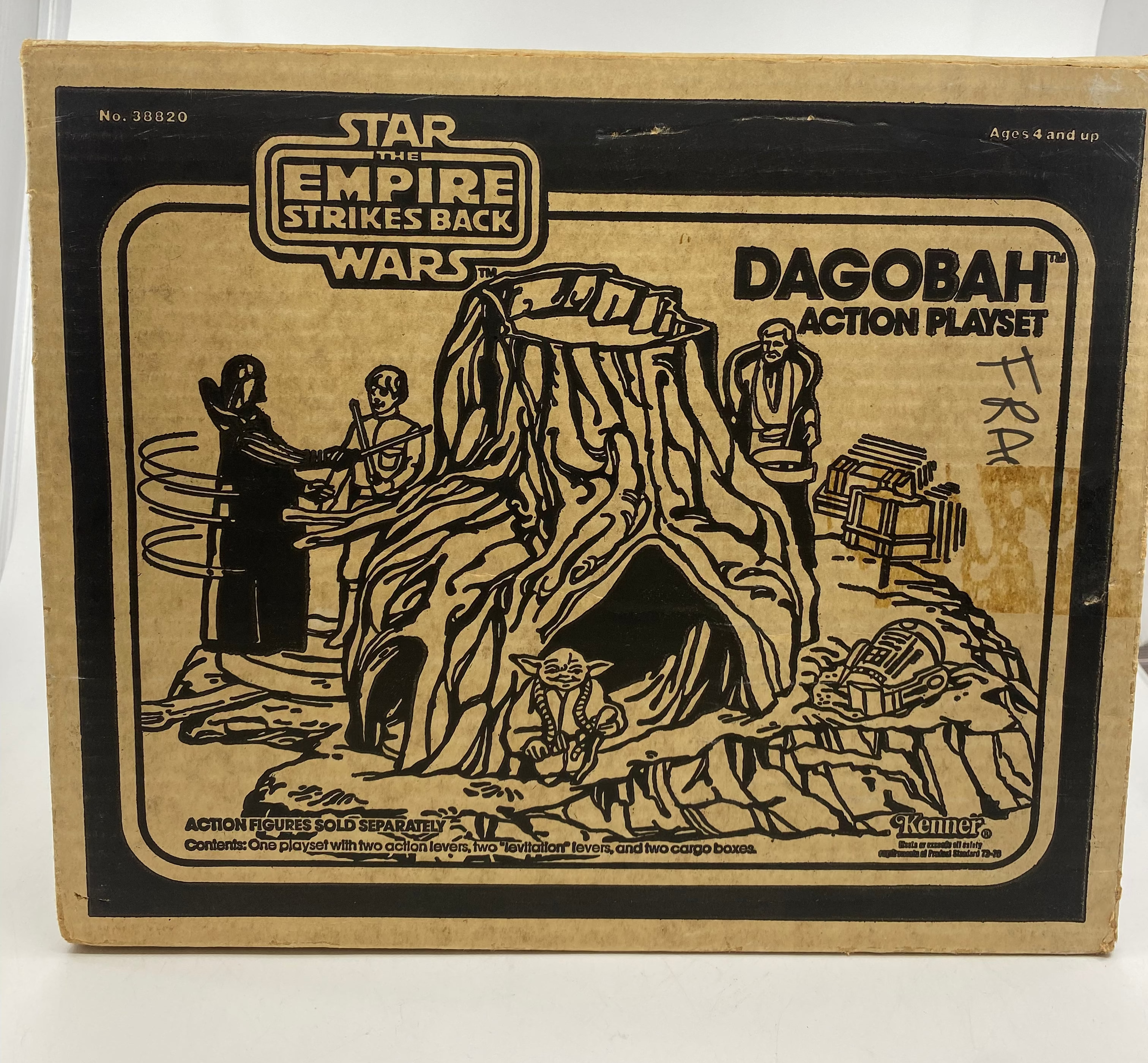 Box for a Star Wars Dagobah Action Playset on a white background
