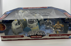 Boxed set of 'Galactic Heroes' Star Wars figures on a white background