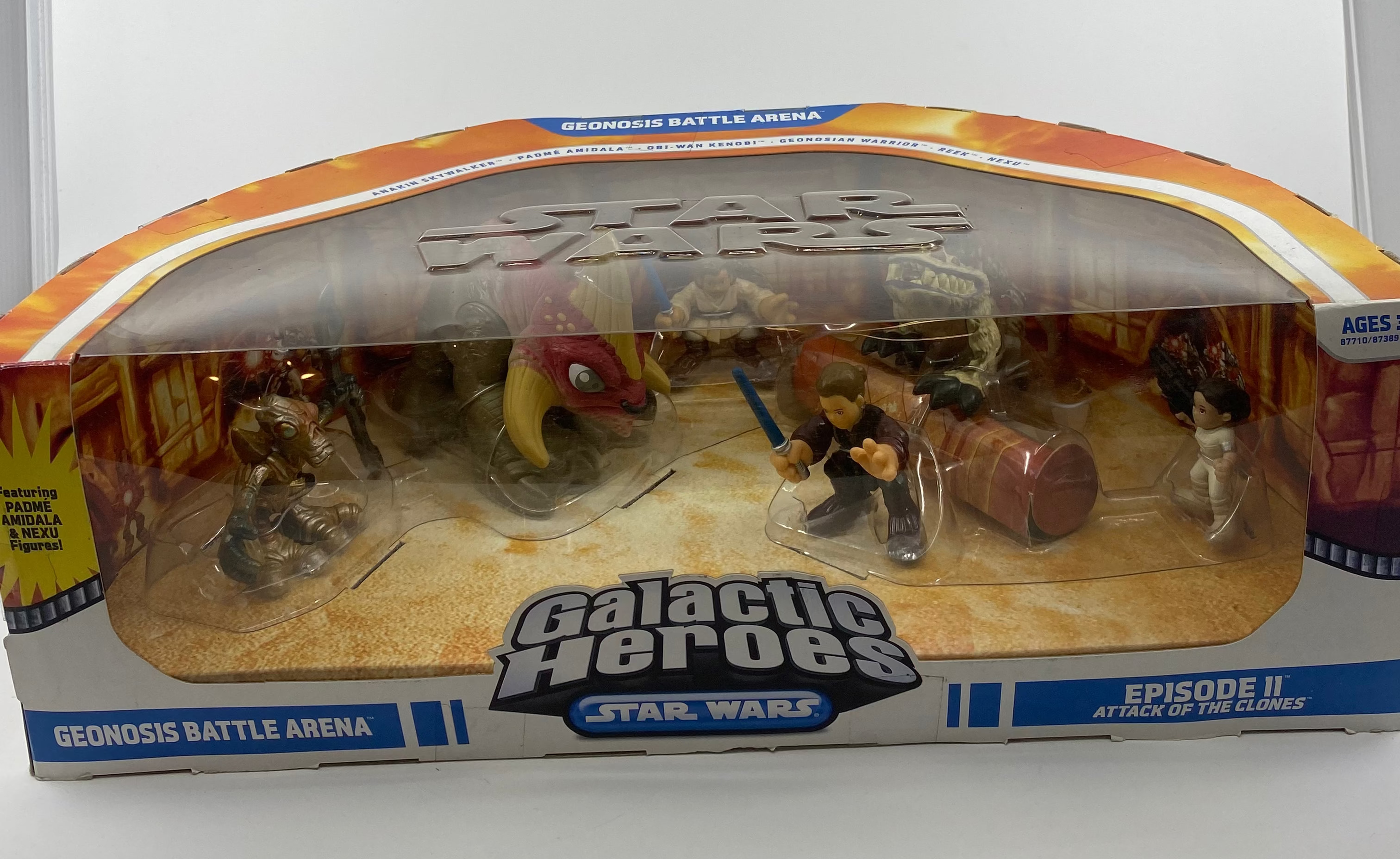 Star Wars Galactic Heroes toy set in packaging on a white background