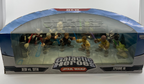 Box of 'Galactic Heroes Star Wars Jedi vs. Sith' figures on a white background