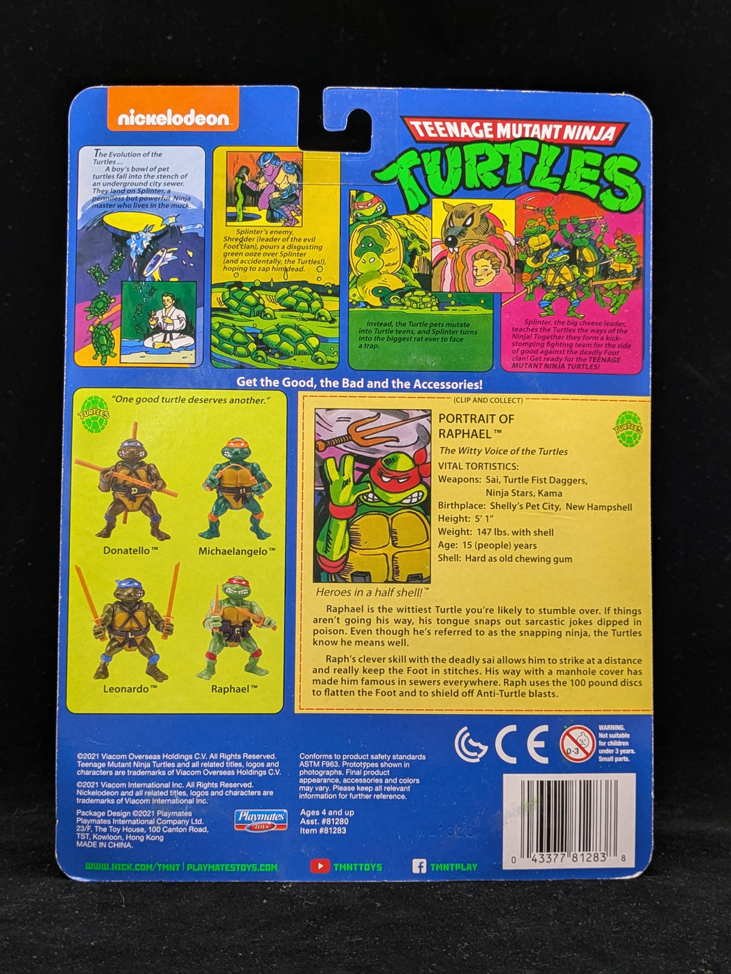 Raphael - Autographed by Rob Paulsen