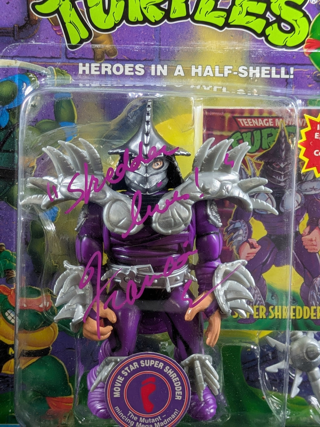 Super Shredder - Autographed by Francois Chau