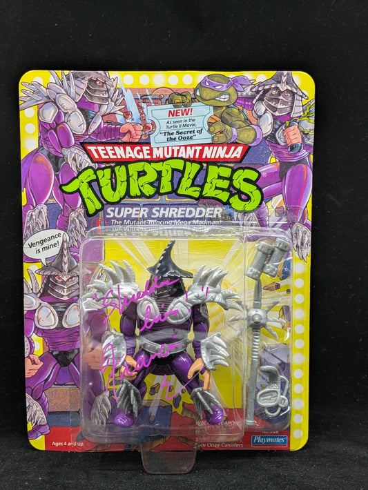 Super Shredder - Unpunched - Autographed by Francois Chau