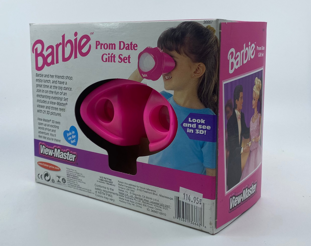 Barbie Prom Date Gift Set packaging on a white background