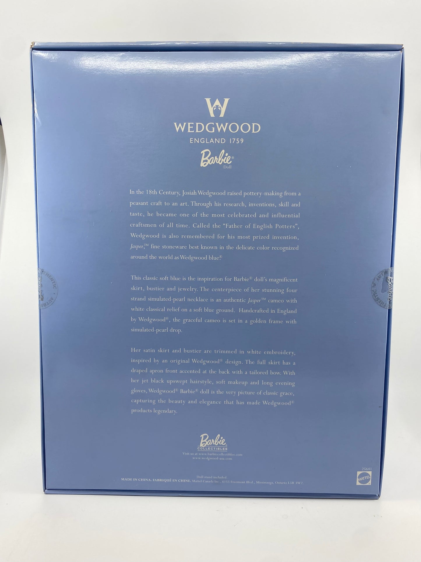 Wedgwood England 1759 - Blue Dress