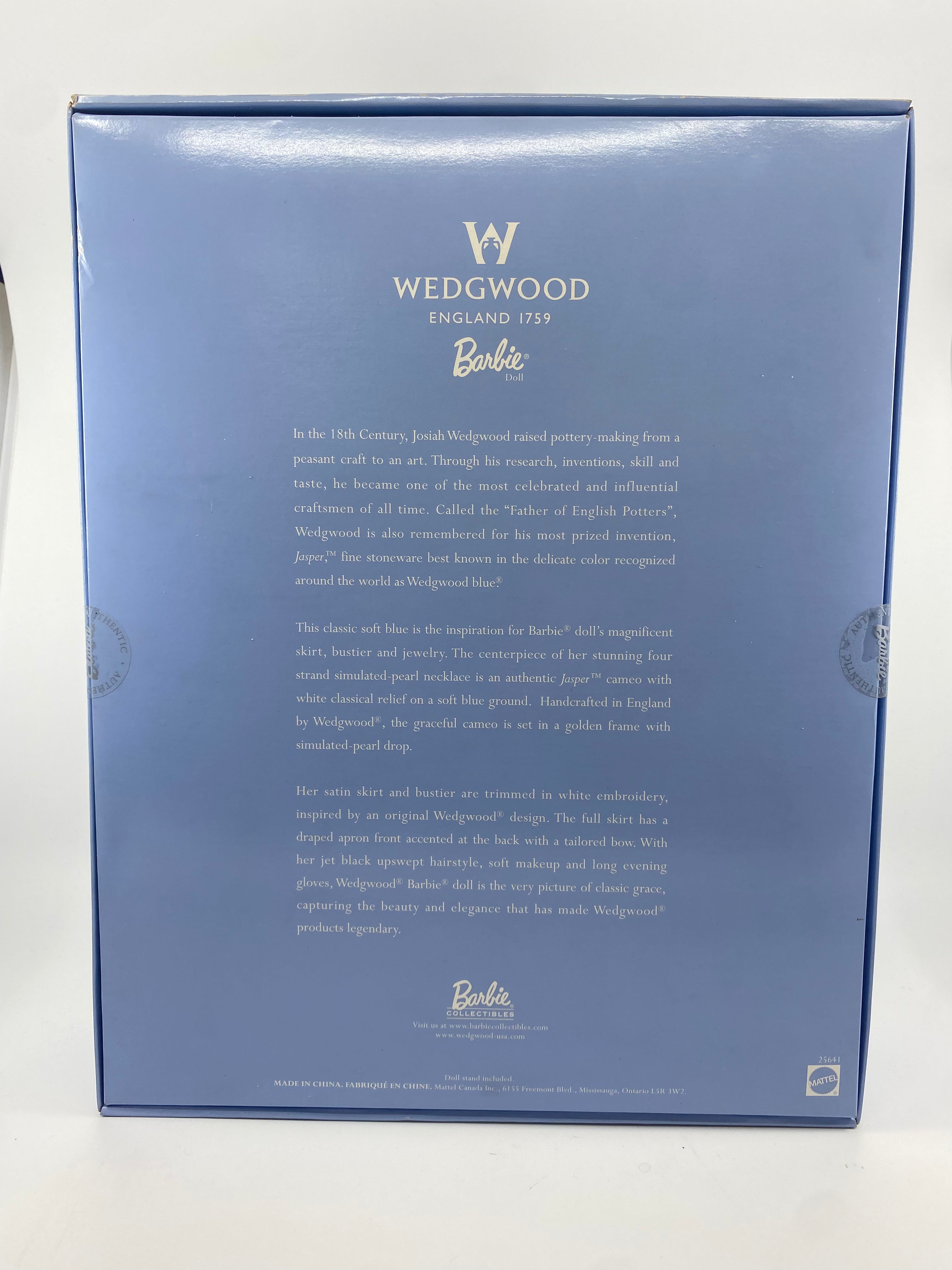 Wedgwood England 1759 - Blue Dress